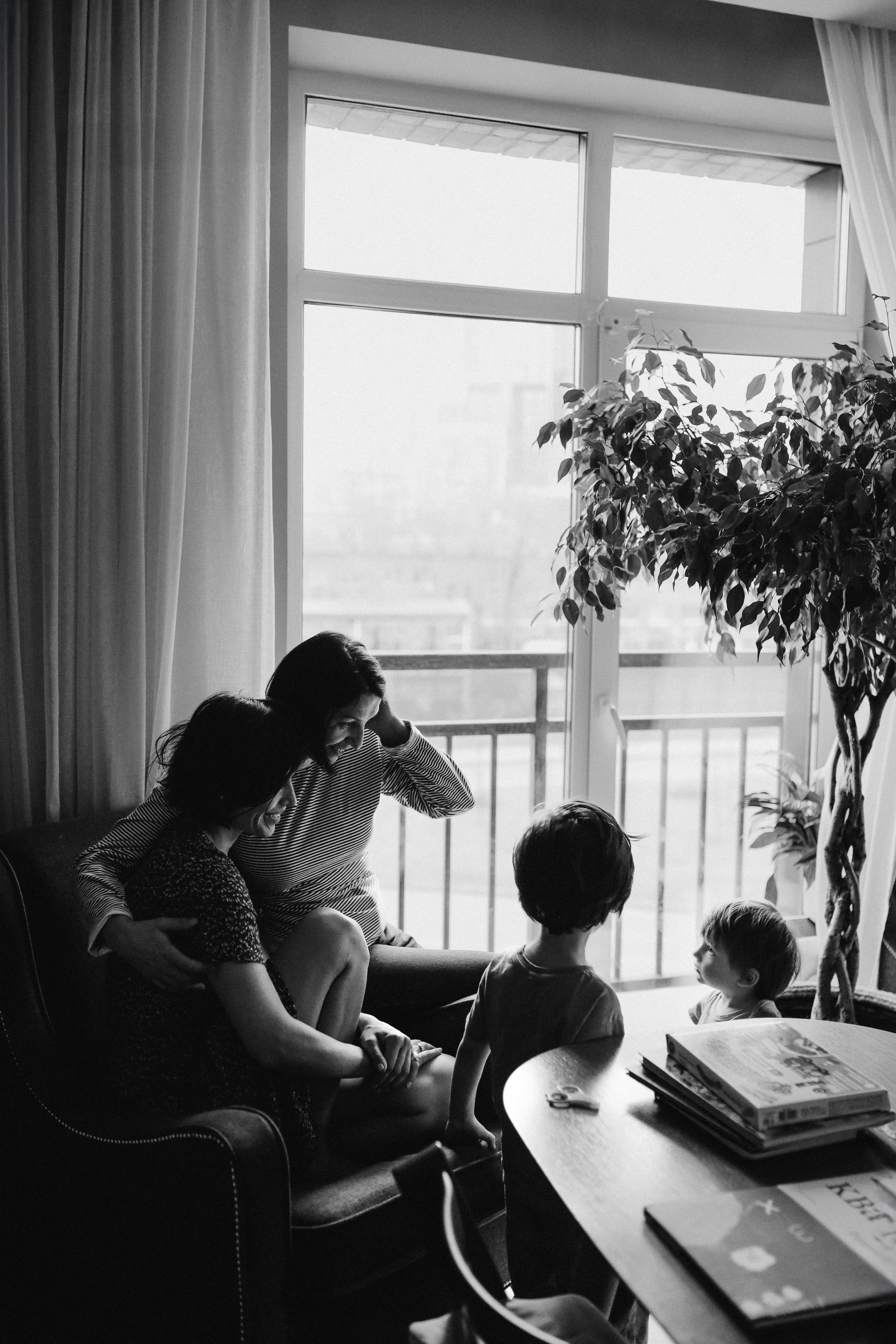 Один день дома. Семейный и детский фотограф в Москве Анастасия Меликова