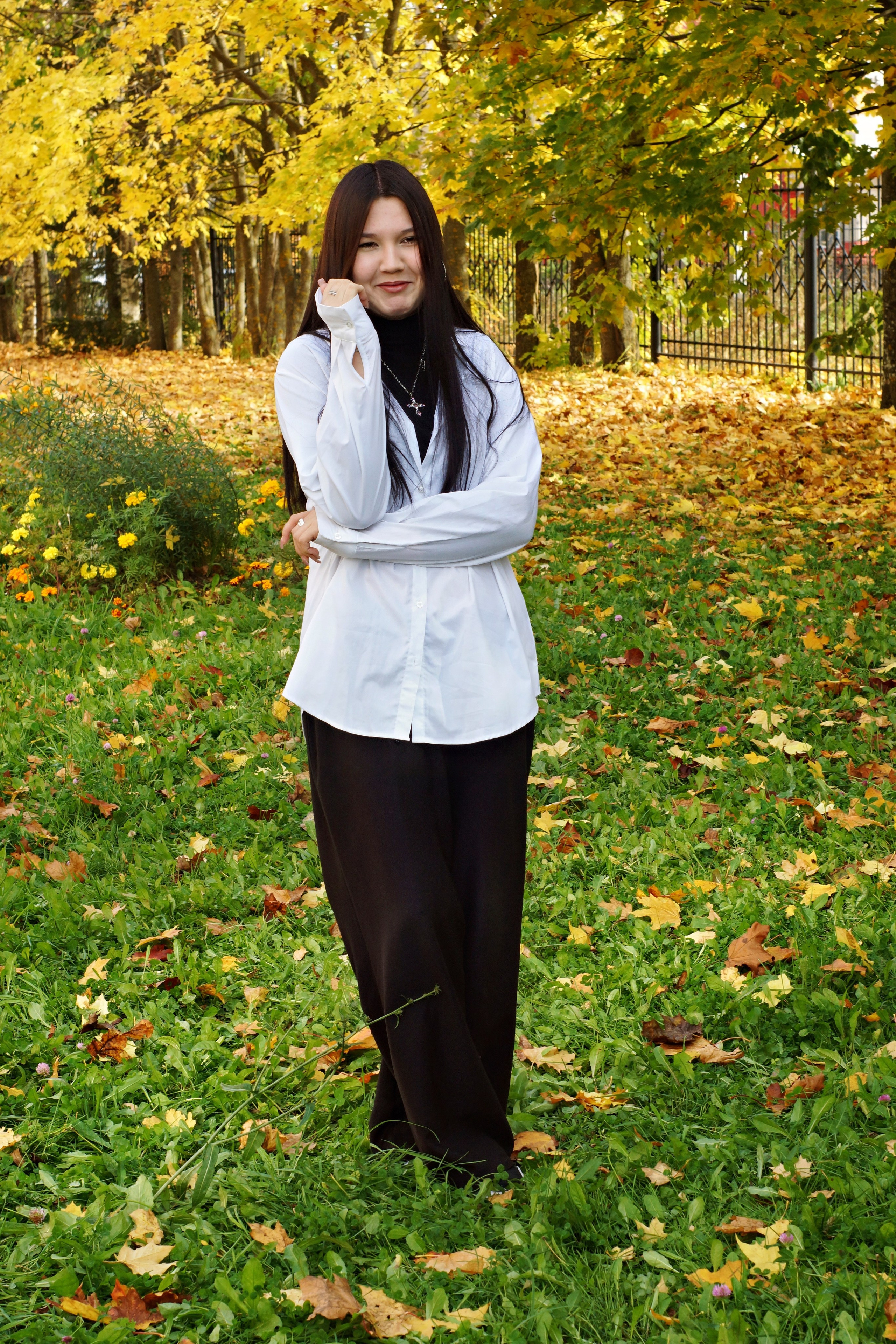 Осенняя фотосессия в школе г. Йошкар-Ола