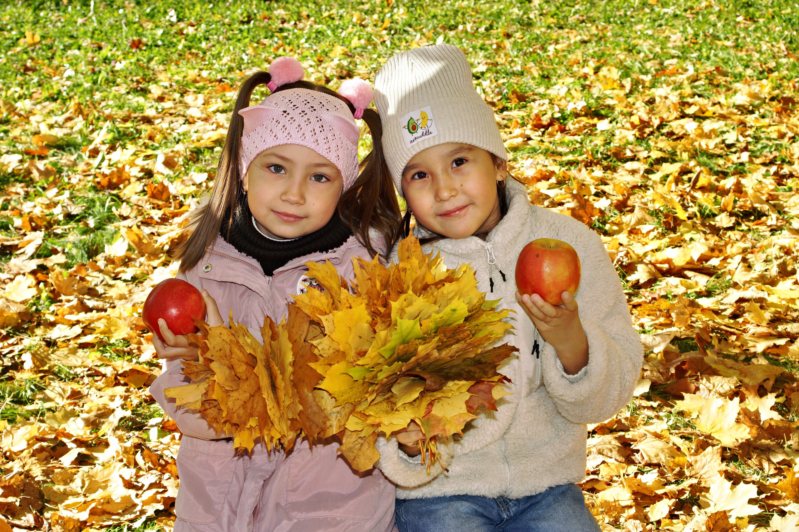 Осенняя фотосессия в детском саду г. Йошкар-Ола
