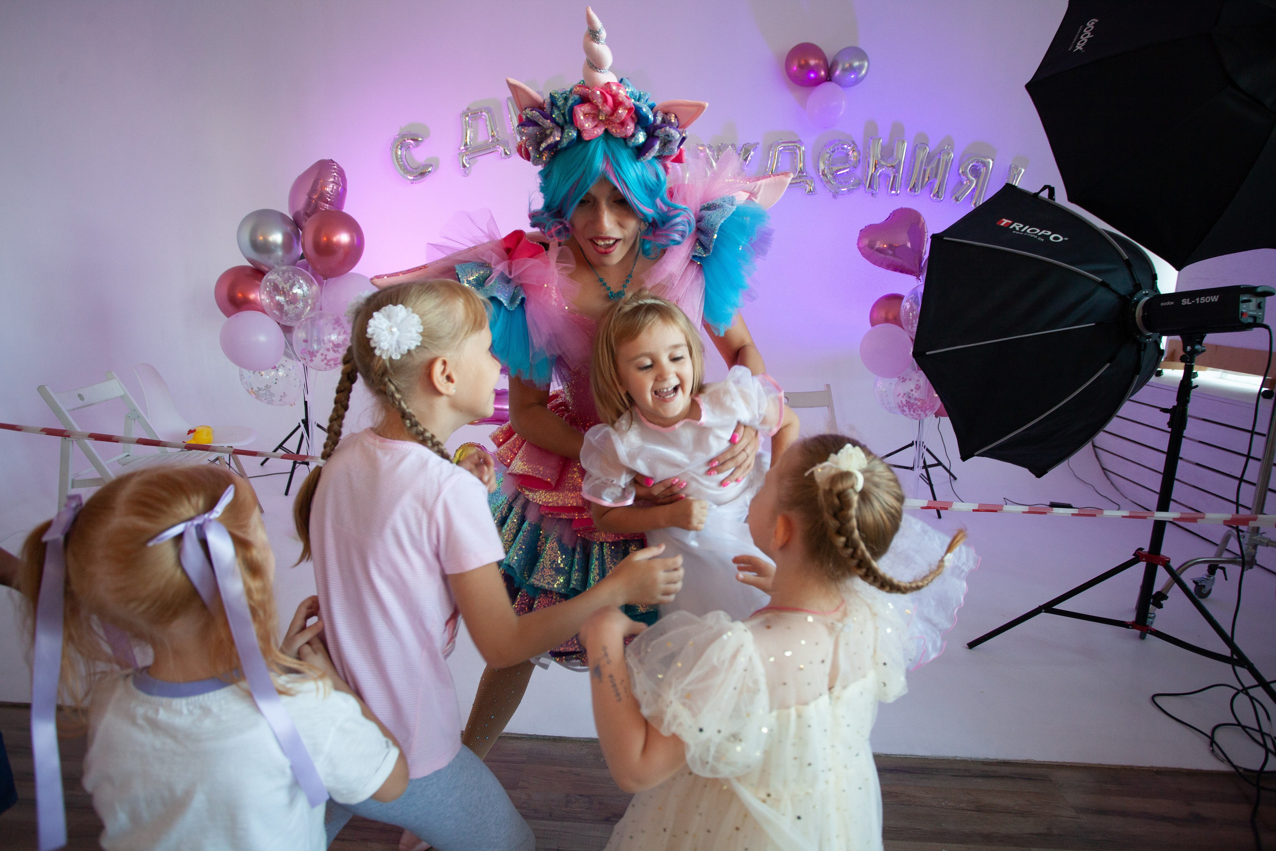 День рождения в фотостудии. Фотограф Дарья Локотко в Красноярске