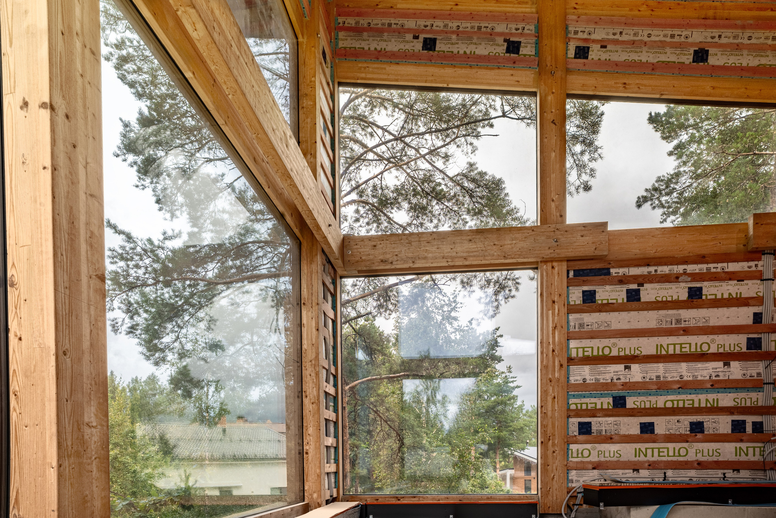 В процессе строительства. Фотограф Андрей Петрухин Москва