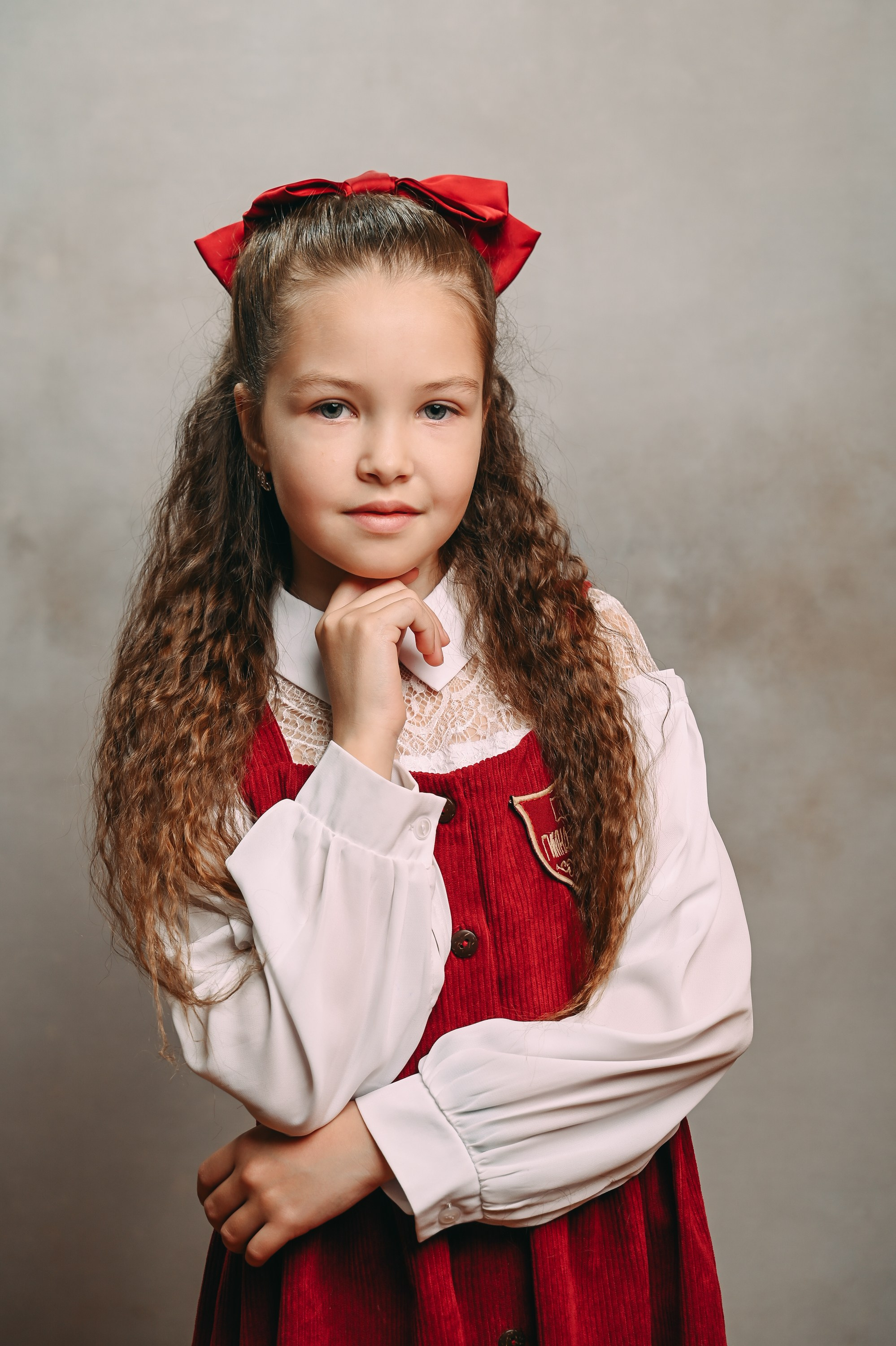 Школьная виньетка. Детский и семейный фотограф