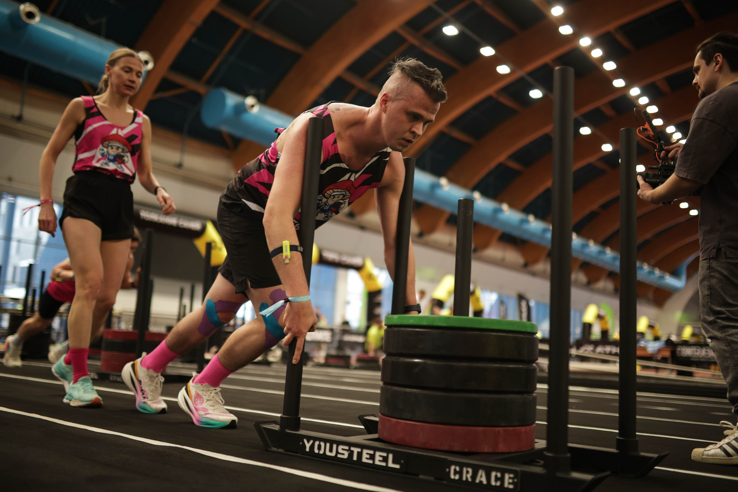 CRACE x HYROX (кроссфит). Александра Мельниченко/ Бегающий фотограф