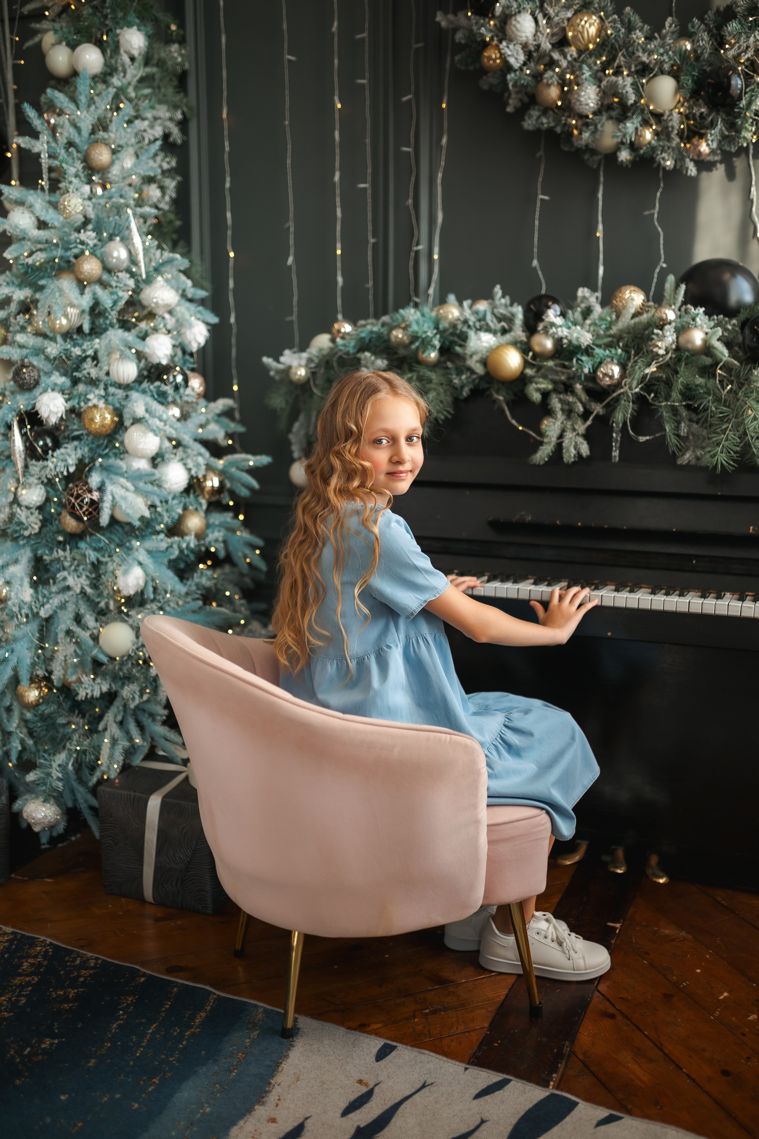 Семейная новогодняя фотосессия в Хабаровске. Свадебный фотограф в Хабаровске