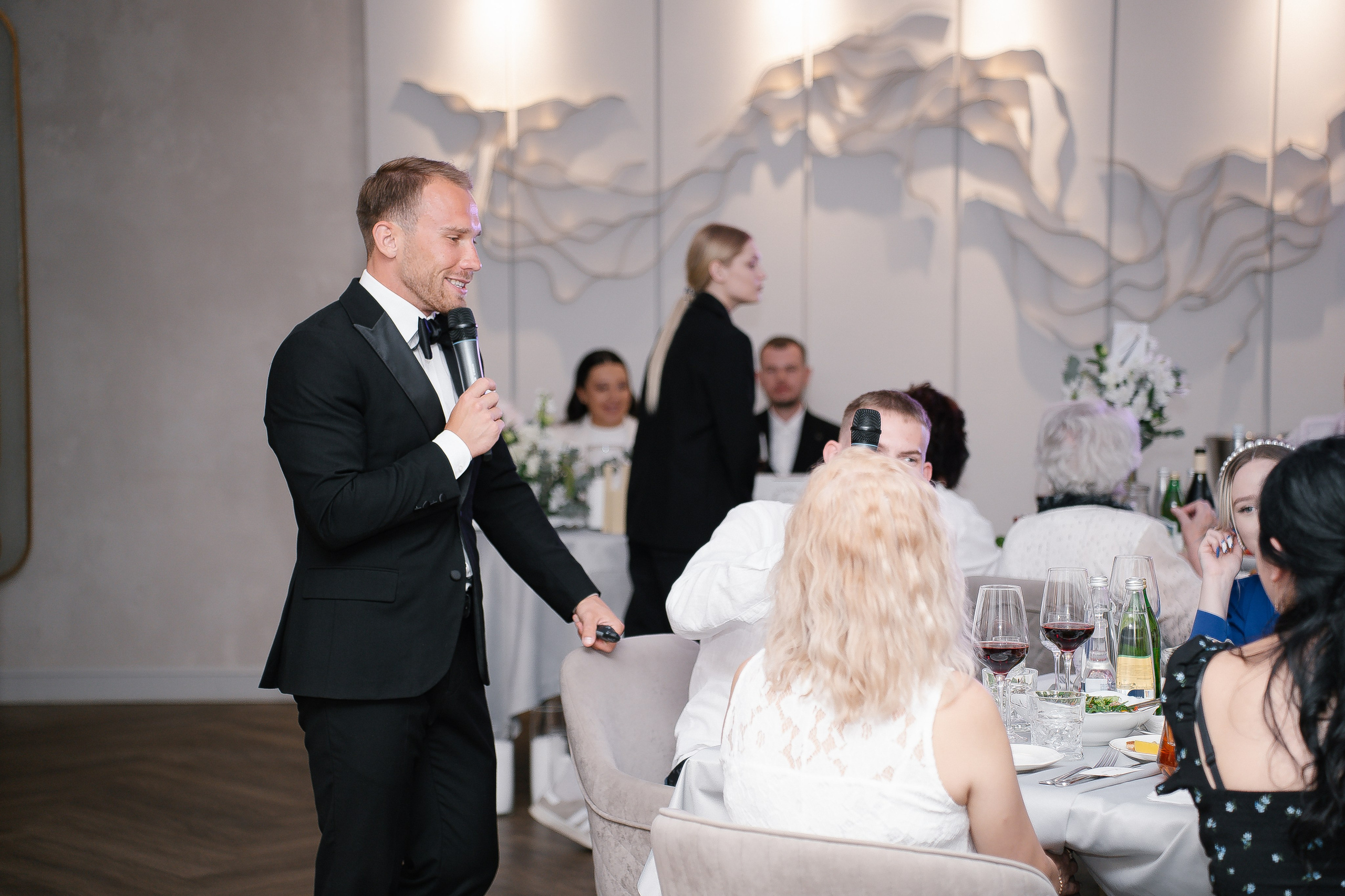 Свадебный банкет. Свадебные фотограф и видеограф в Саратове