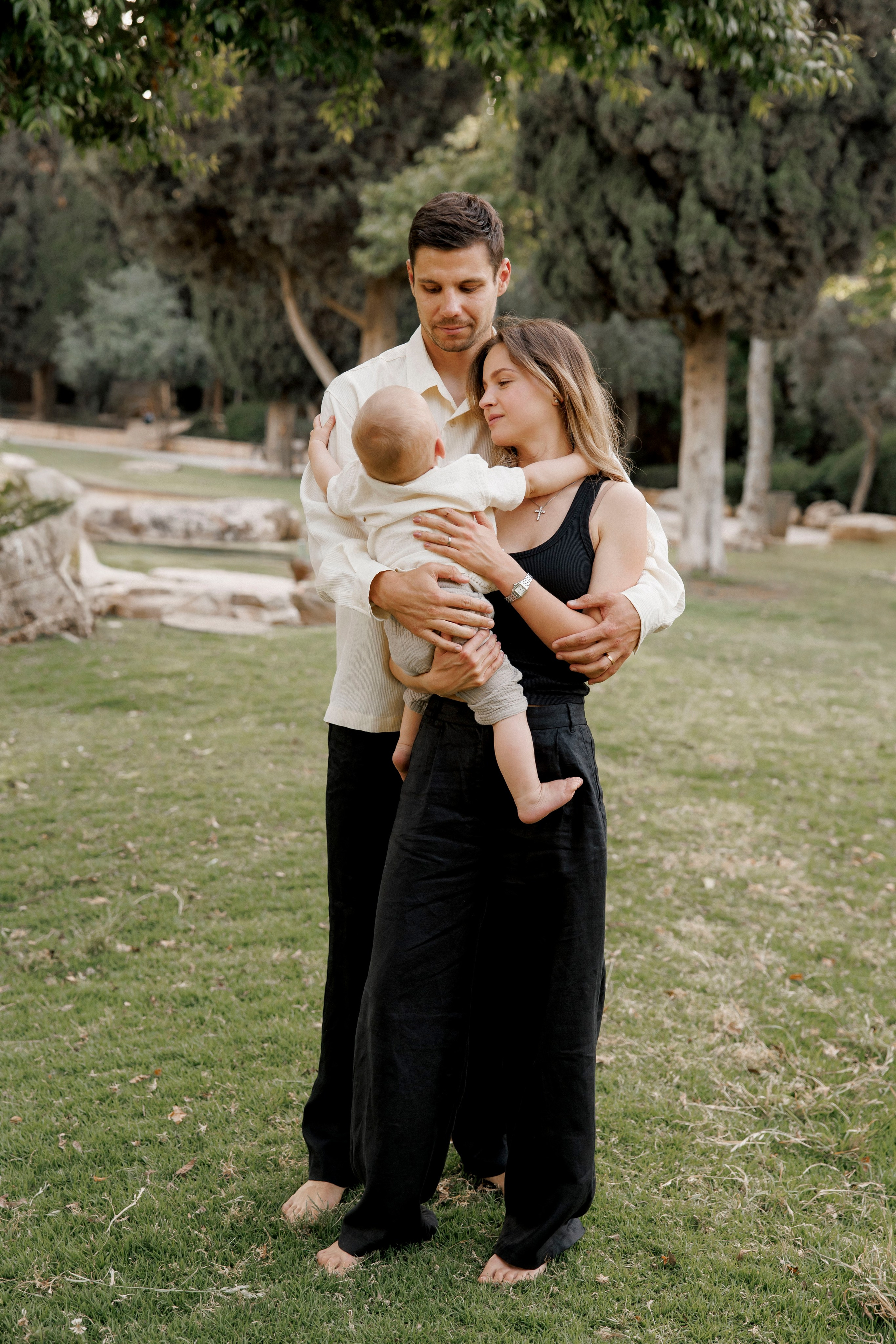 One year old at home. Wedding and family photographer