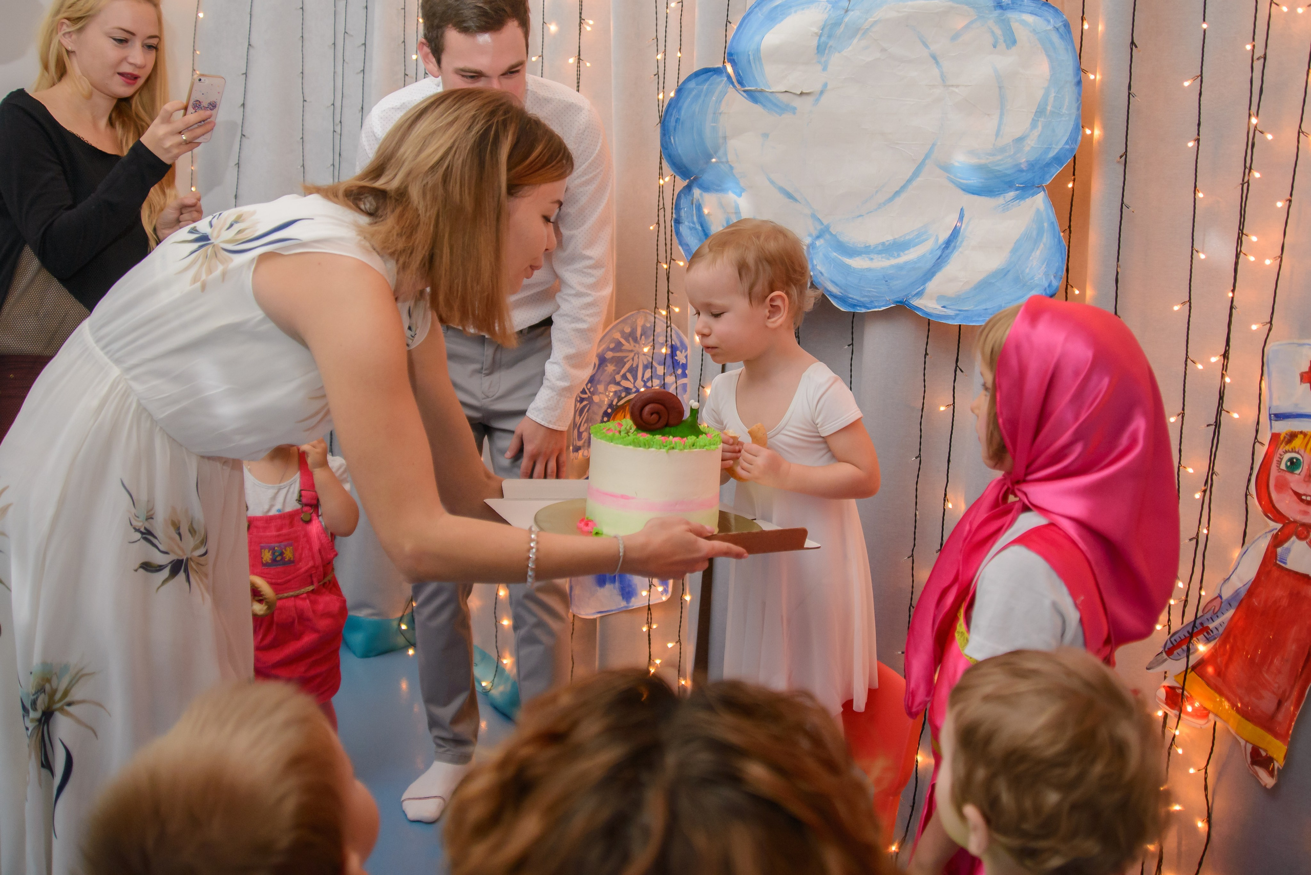Детский день рождения_2 года Вареньке