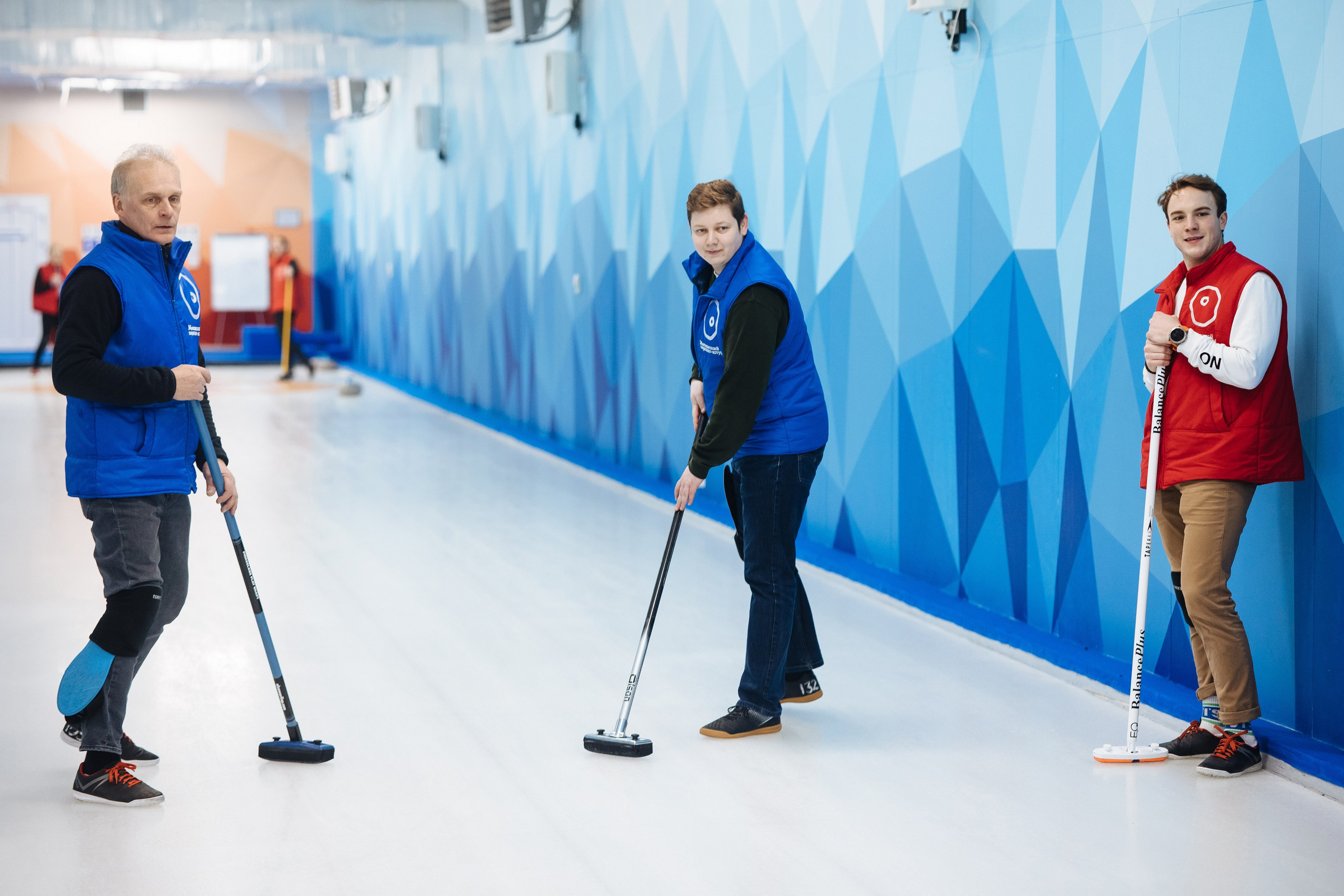 Корпоратив в кёрлинге. Свадебный и семейный фотограф Екатерина Иванова