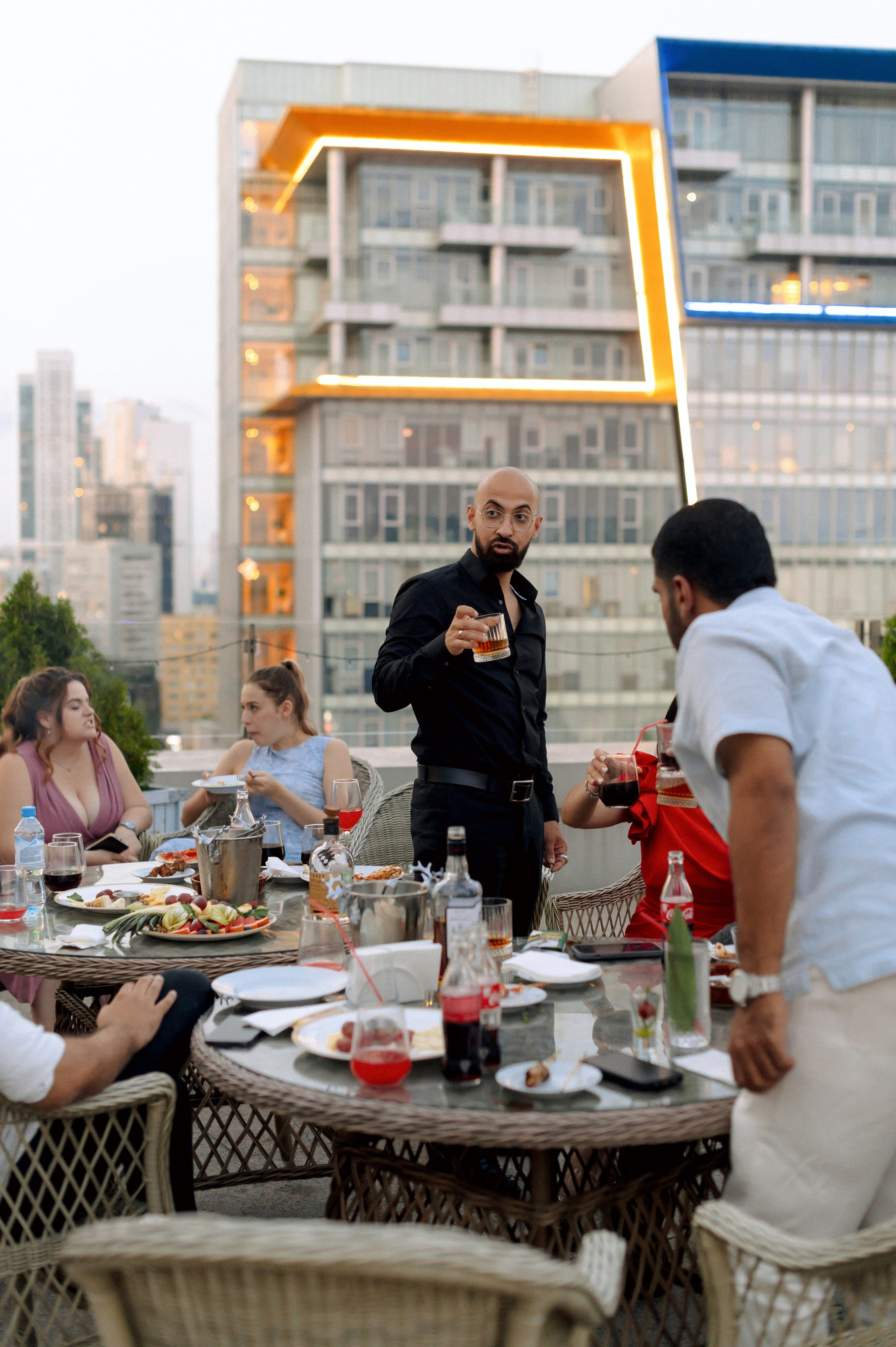 Rooftop party. Шашкова Вероника / Свадебный и семейный фотограф Москва и Ярославль