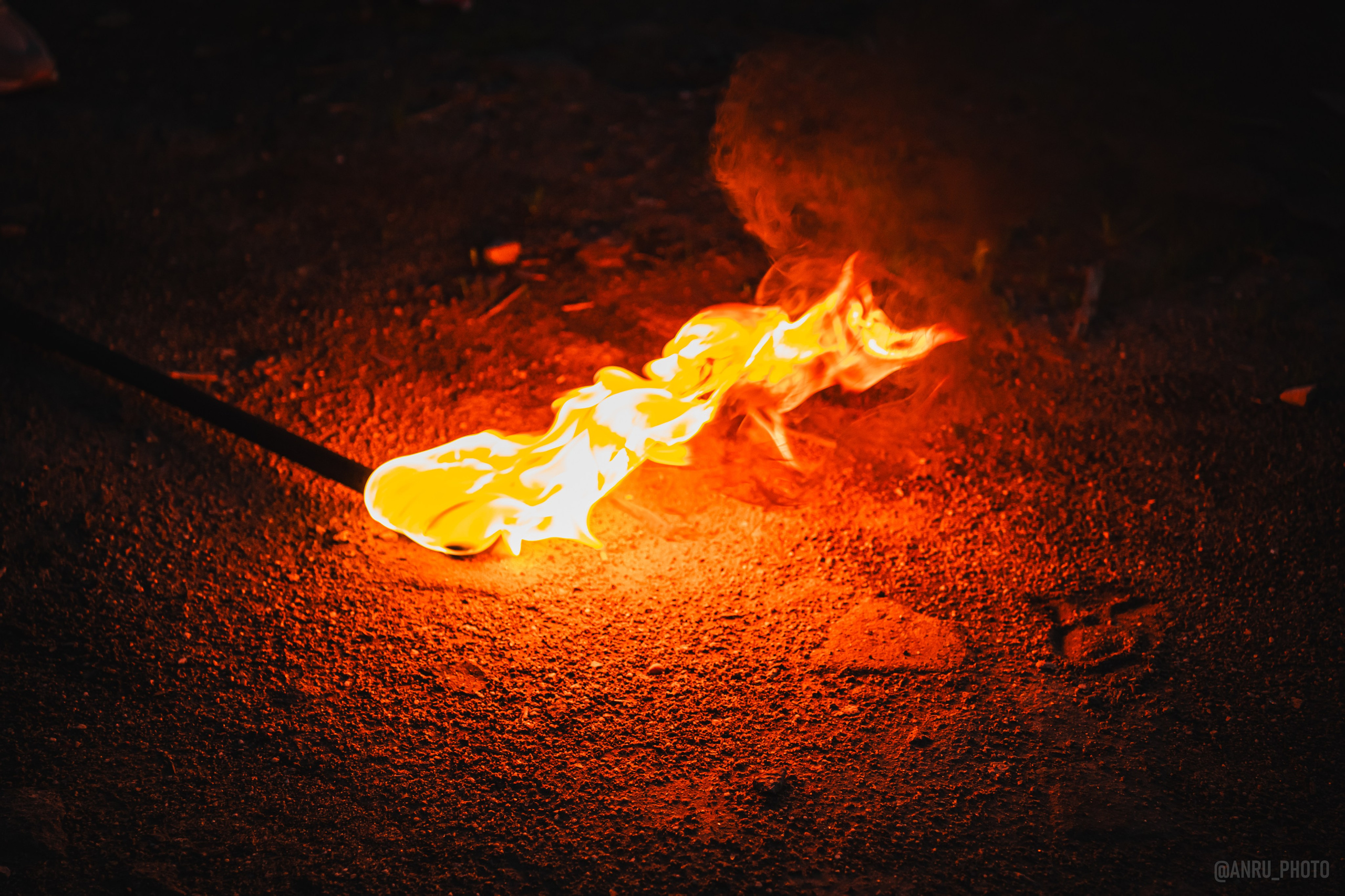 Огненная тренировка. Репортажный фотограф Анастасия Рубцова