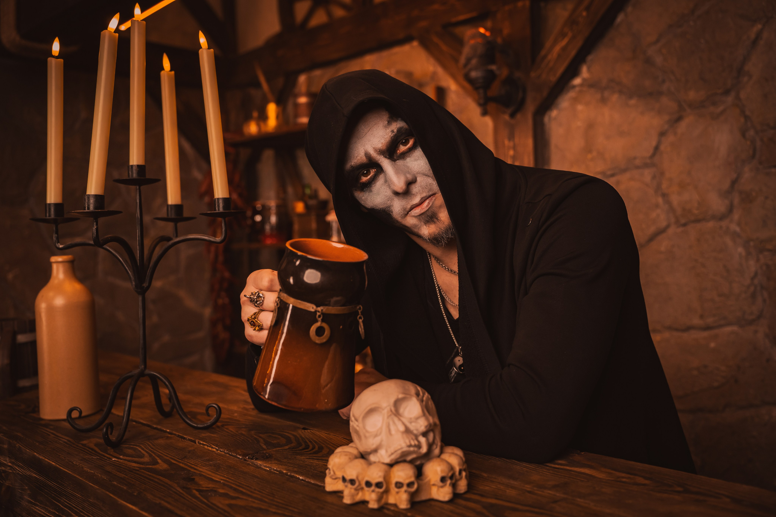 Группа NAGART в таверне. Репортажный фотограф Анастасия Рубцова