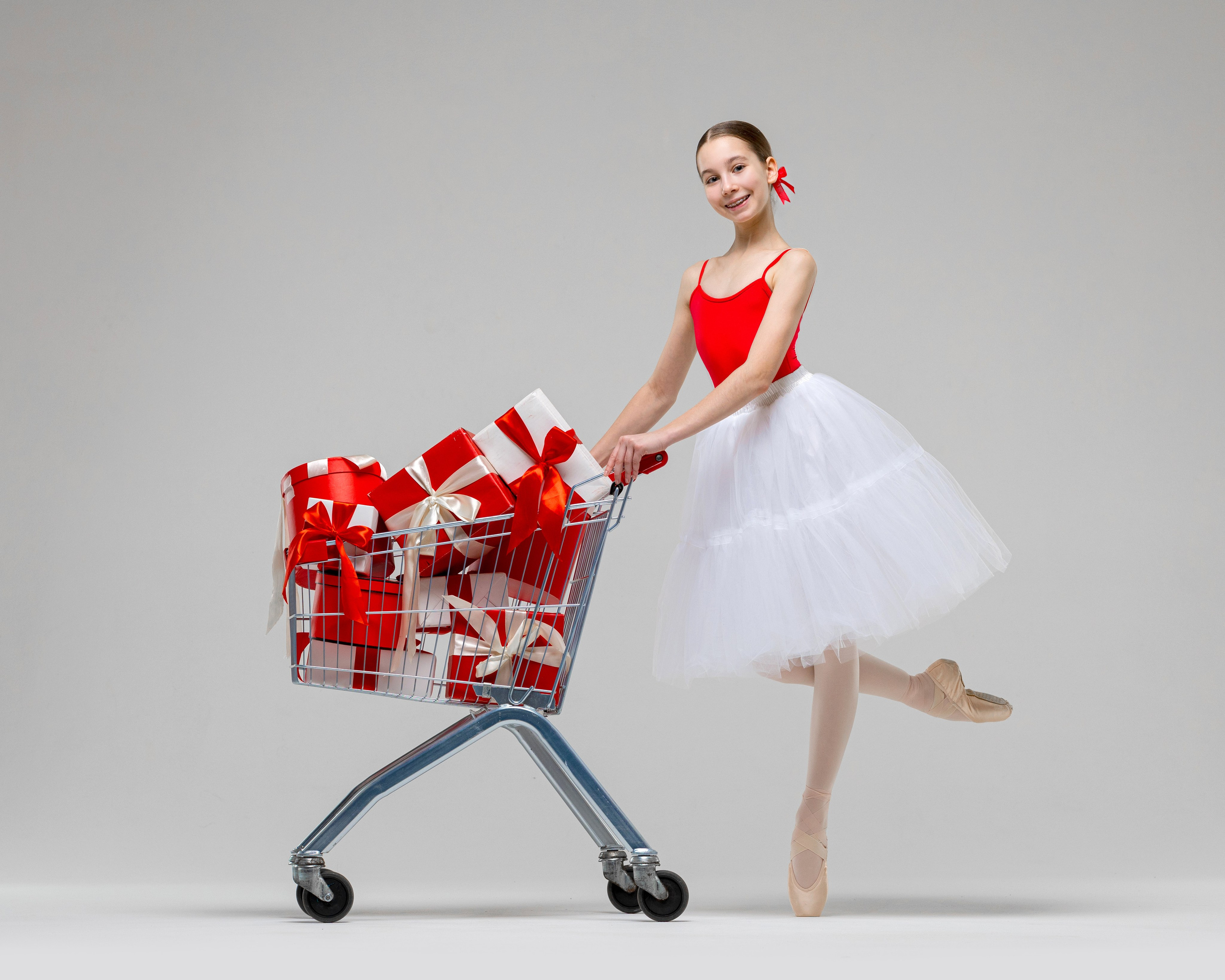 Балетная съёмка на белой циклораме и фонах. Балетный фотограф Алина Ханько — Душа Балета