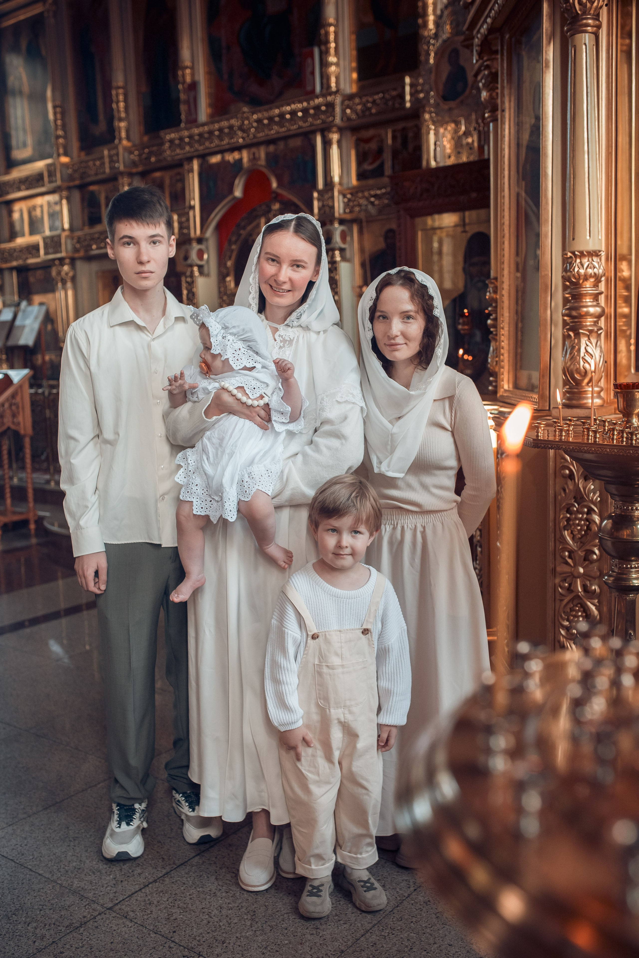 Стоимость таинства крещения. Семейный и детский фотограф в Москве в ЮАО Царицыно Алёна Асташкина