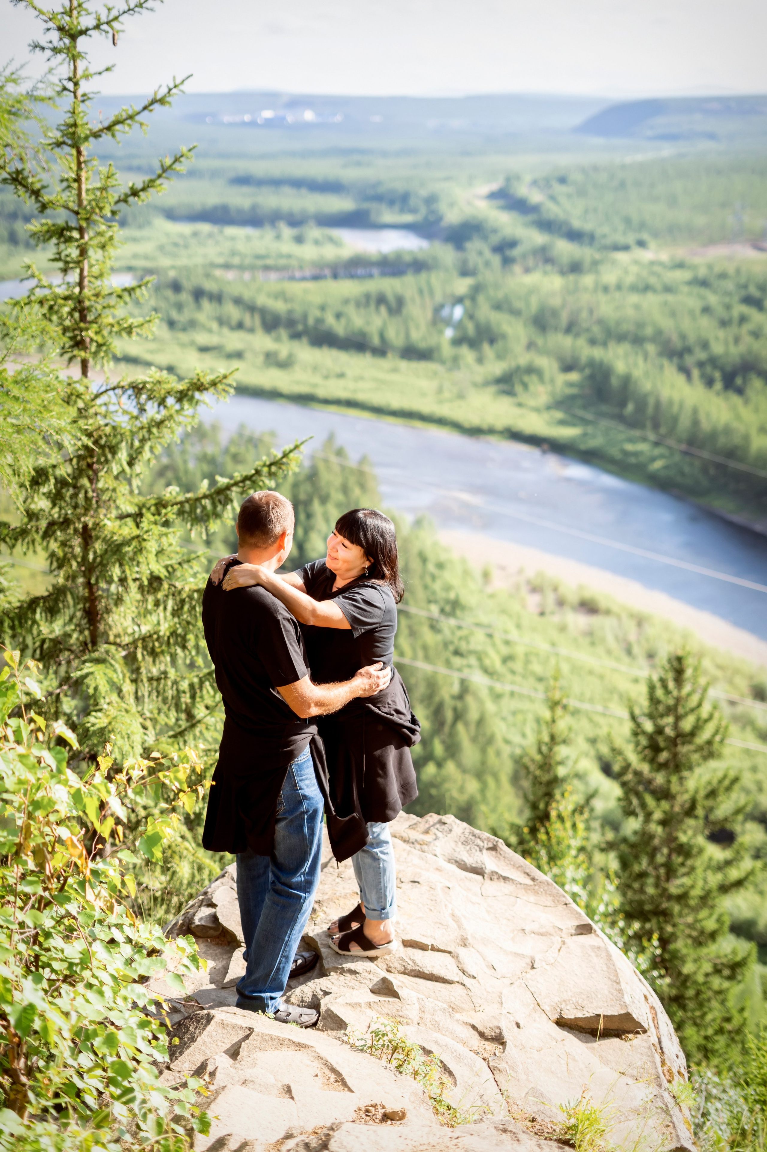Летняя прогулка на АЯМовской скале. Семейный и детский фотограф в Хабаровске Анна Гриневич