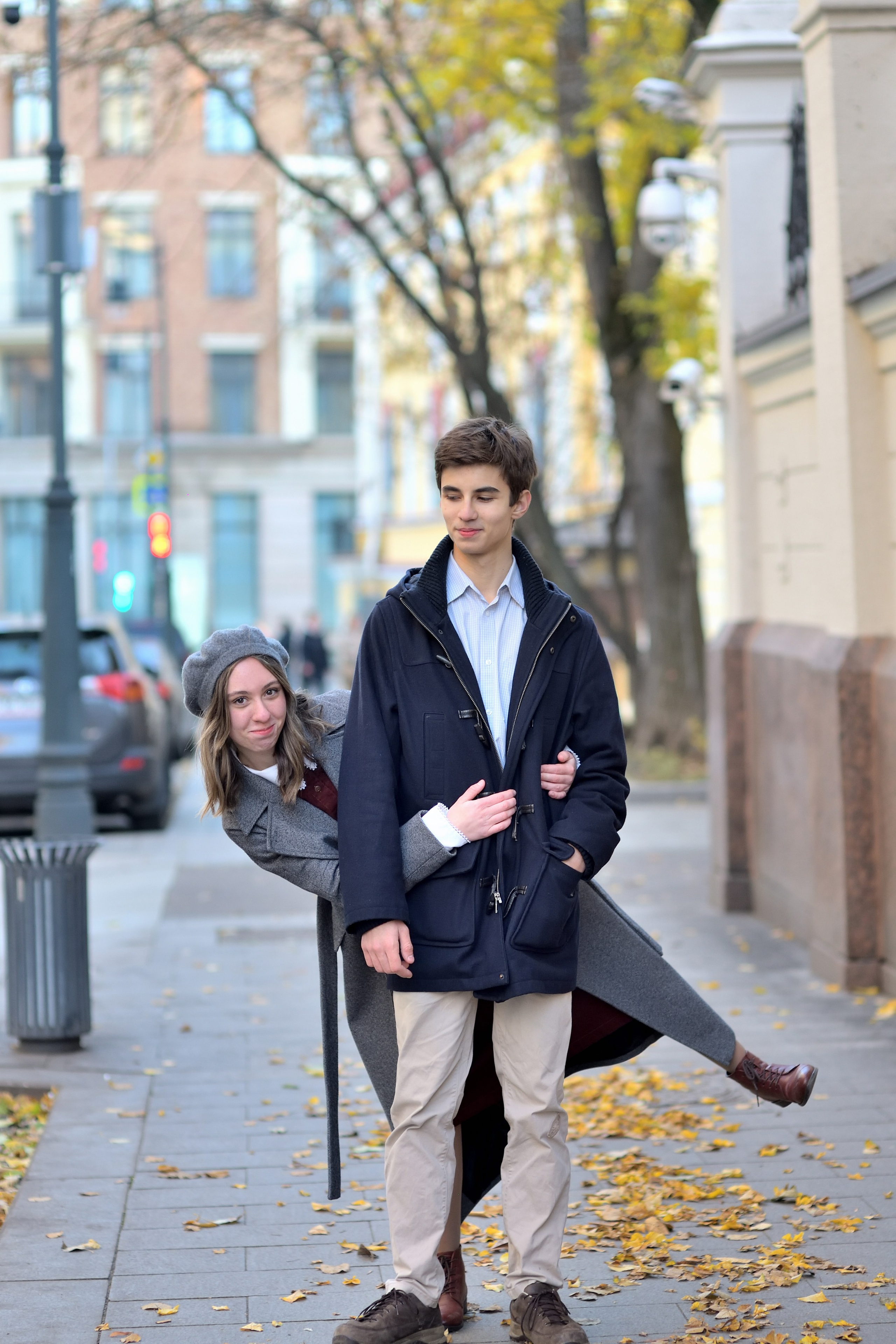 Lovestory в Москве осенью