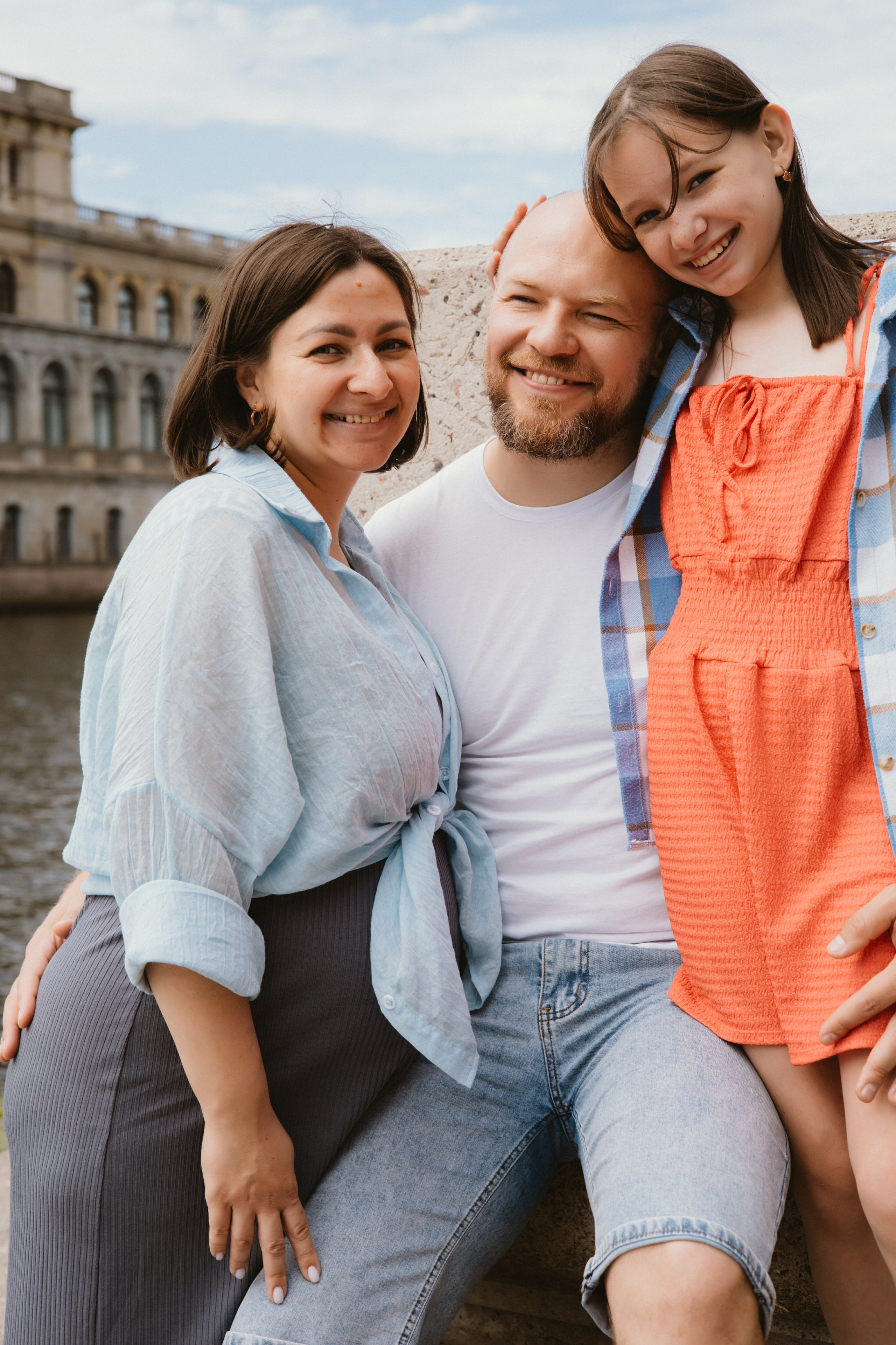 Евгений, Катерина, Ксения и Максим