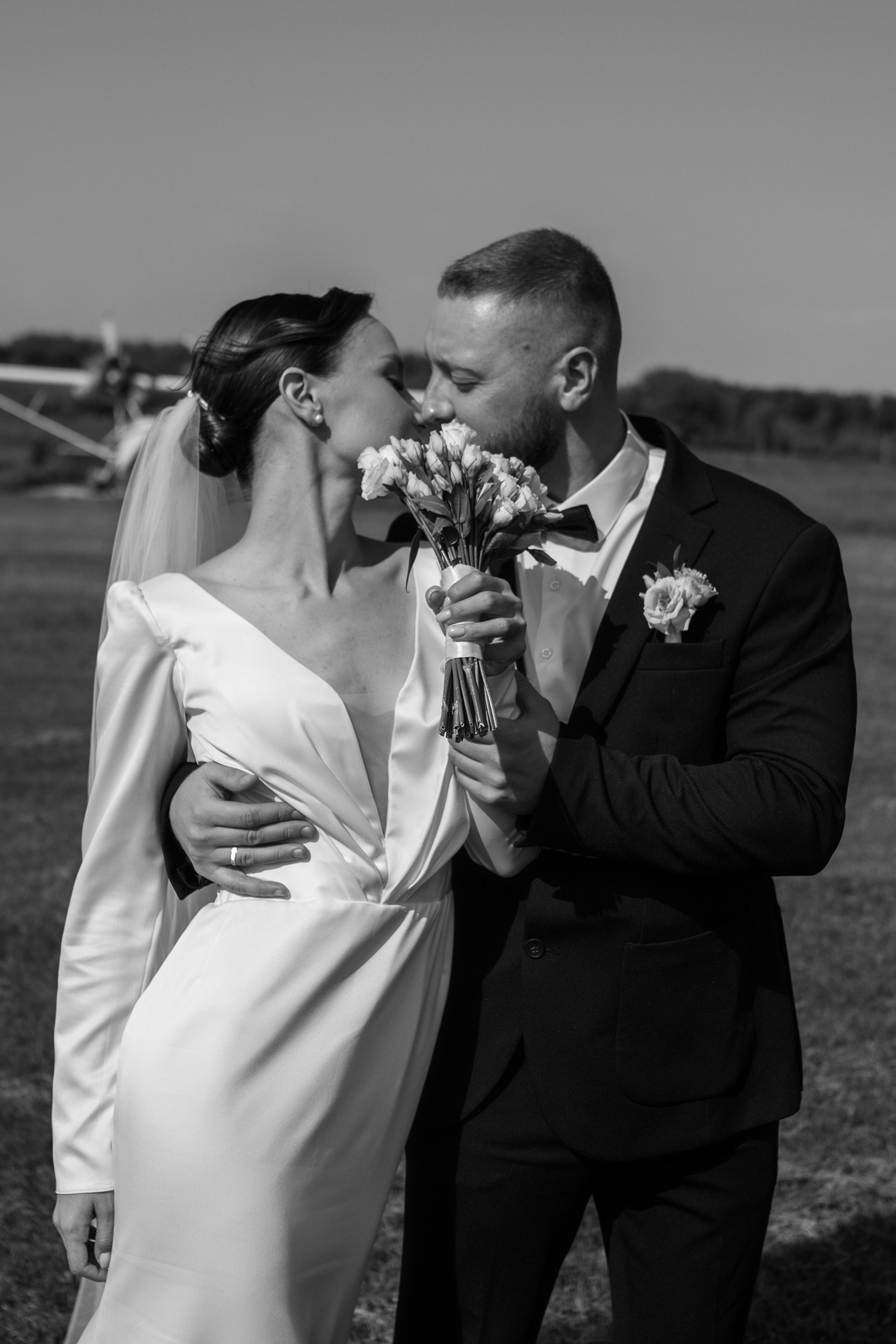 Аэродром. Свадебный фотограф Тольятти Москва Адамова Виктория