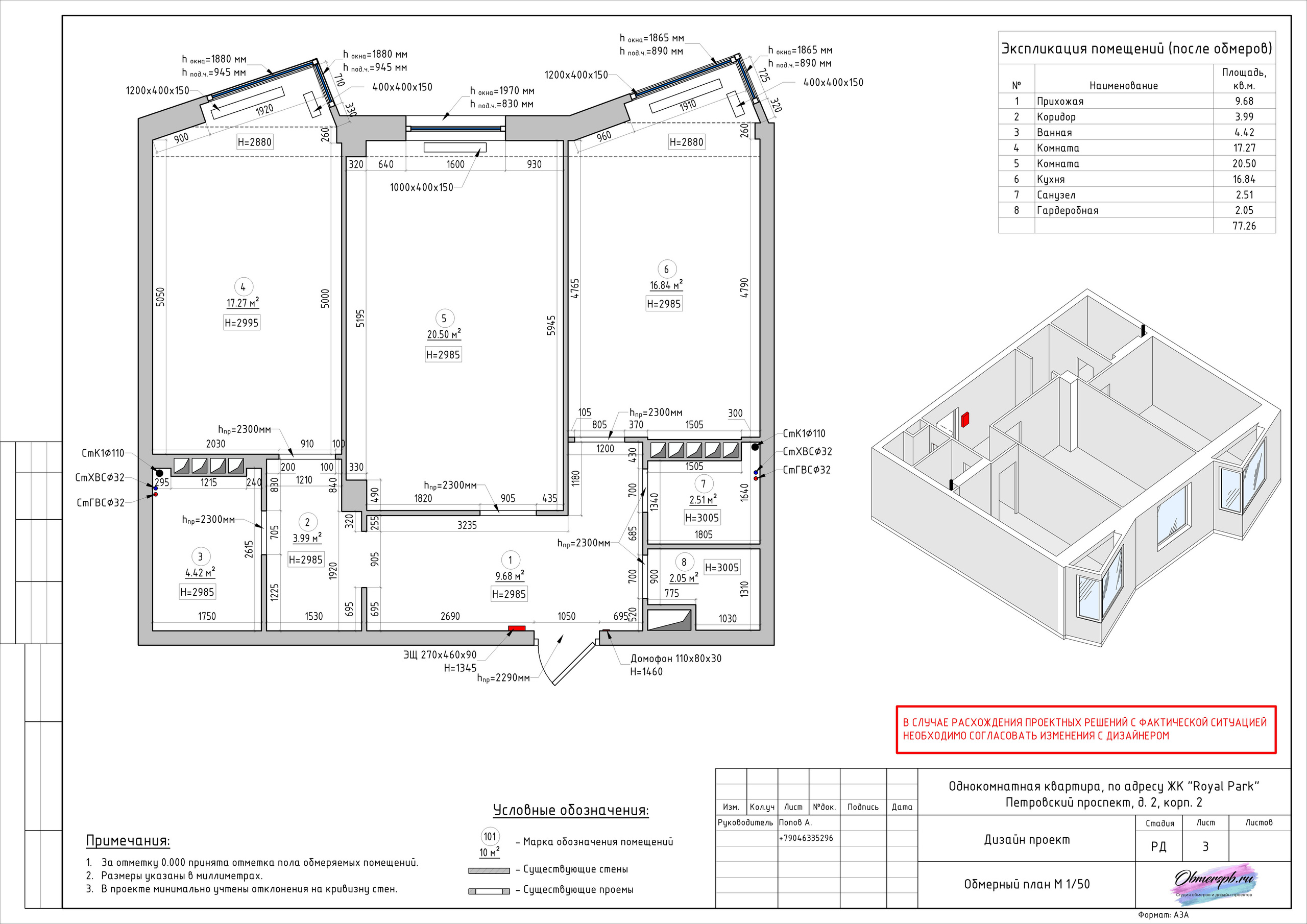 Обмеры помещений, квартир и домов в Санкт-Петербурге и Сочи
