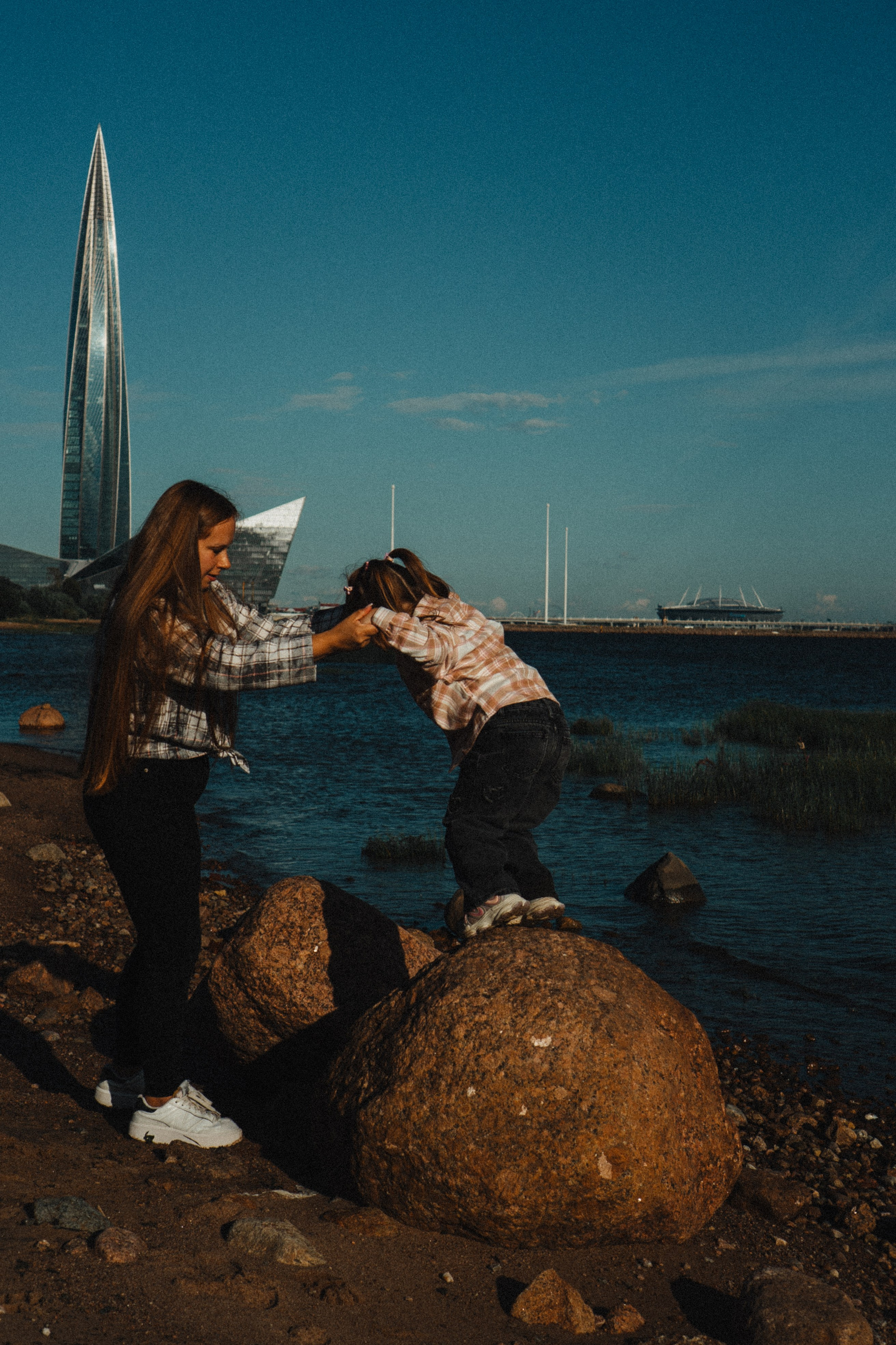 МАМА И ДОЧКА НА ФИНСКОМ ЗАЛИВЕ. Профессиональный фотограф, Санкт-Петербург — Виктория Богомолова