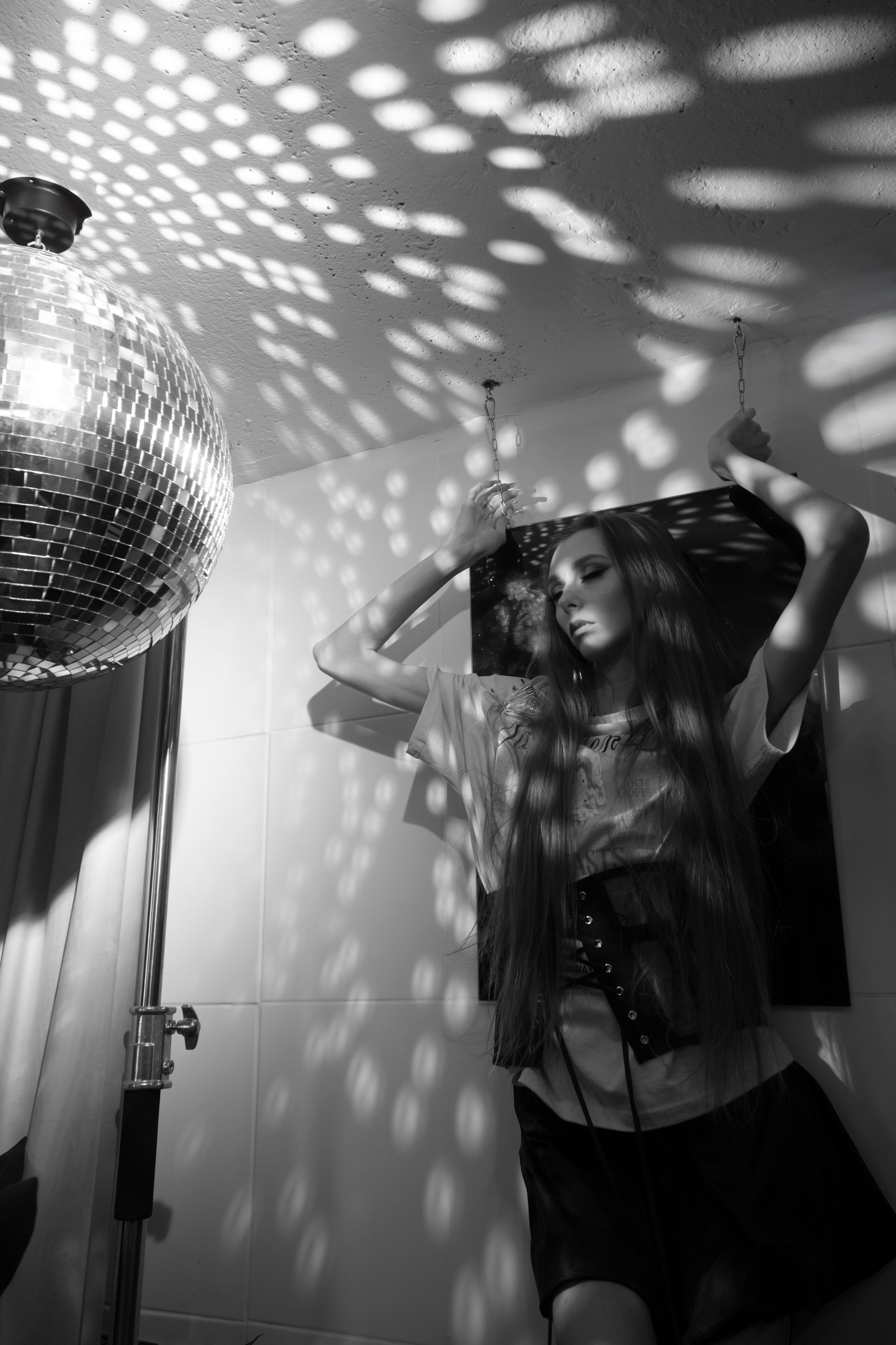 Натали и пластинки. Фотограф Коробова Екатерина