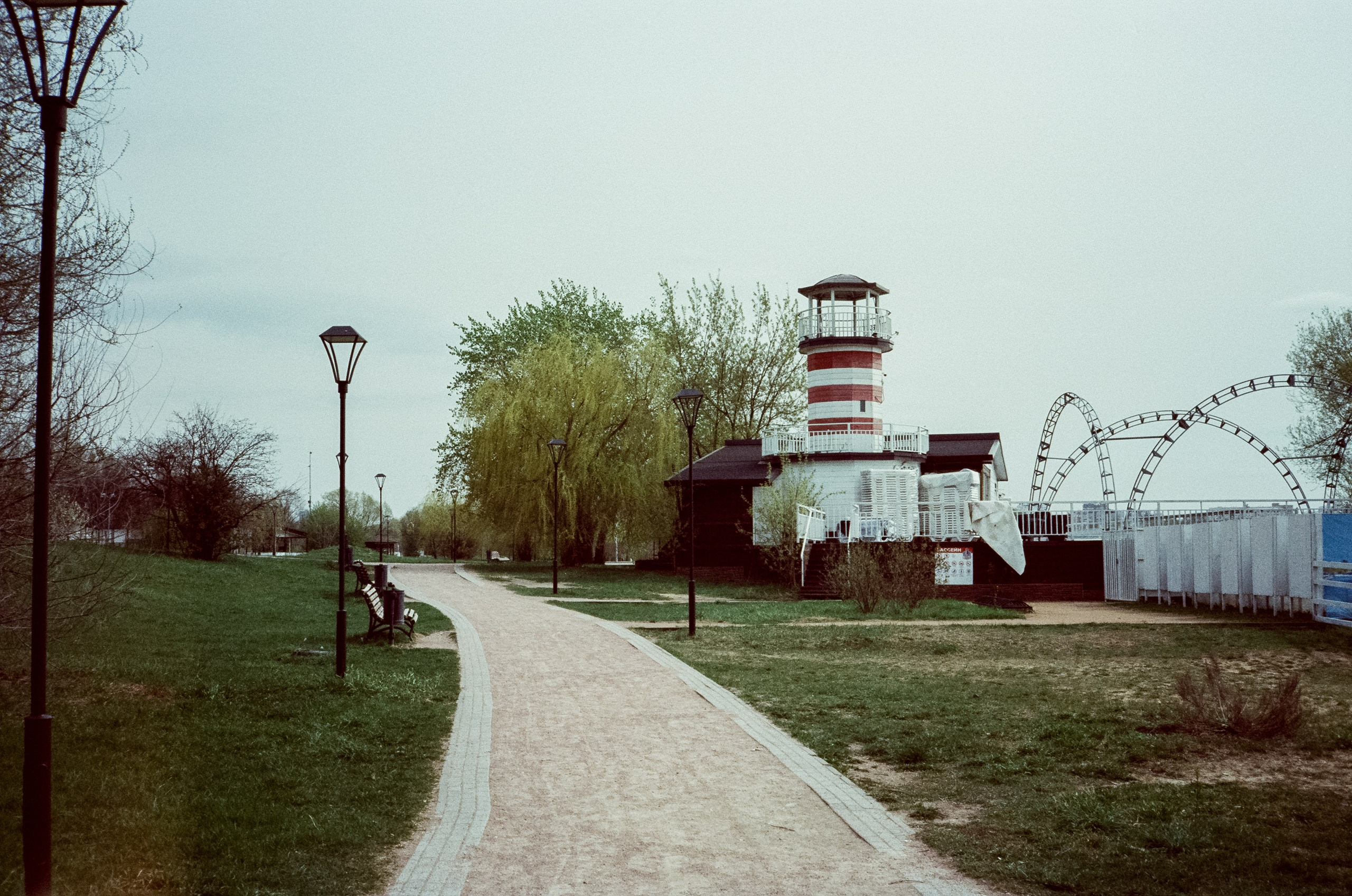 Ricoh 500GS / SFL 200T / Строгино тестовая пленка апрель 2024 г