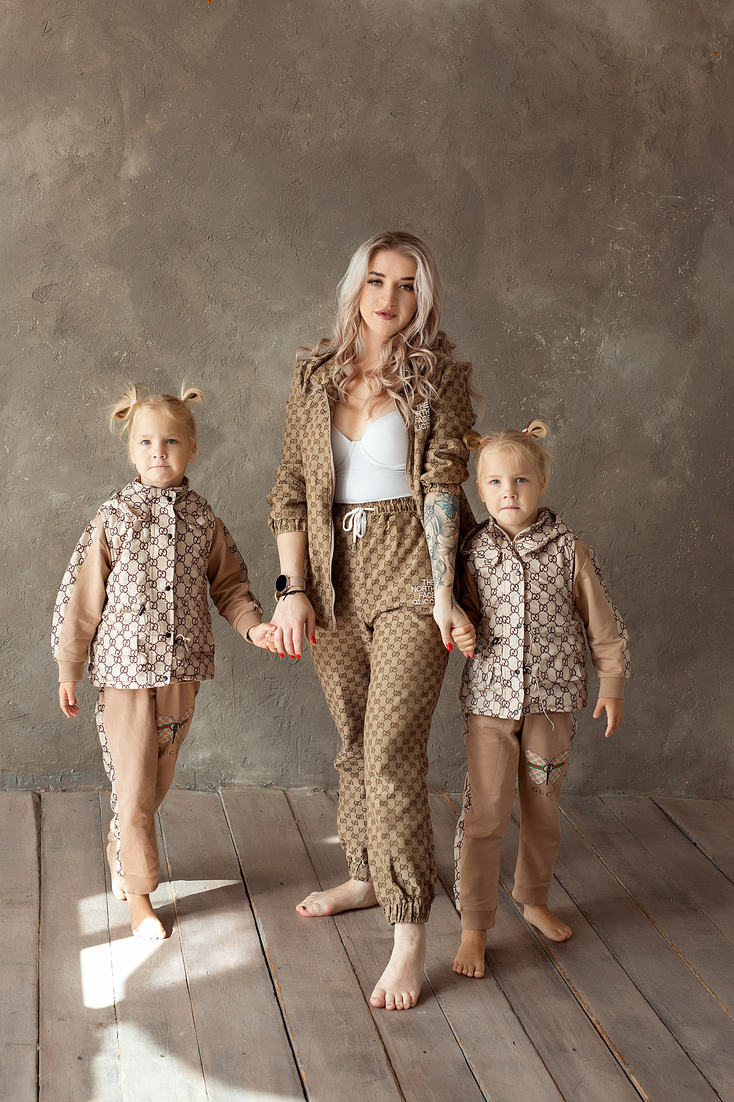 Анна с Евой и Ярой. Людмила Далидович топовый семейный фотограф Находка/Владивосток