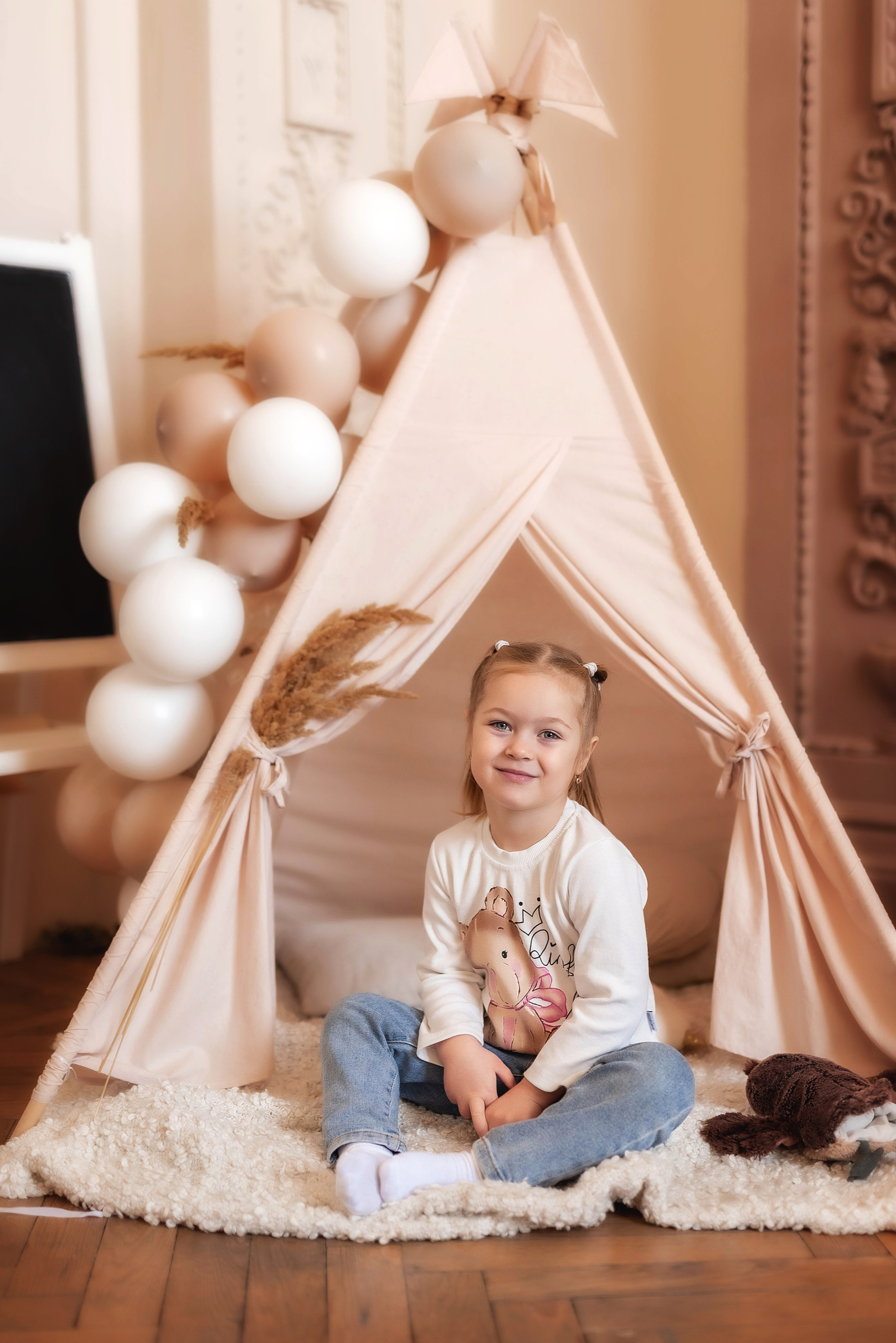 Семейная фотосессия в студии. Семейный, детский фотограф в Воронеже Анна Никитина