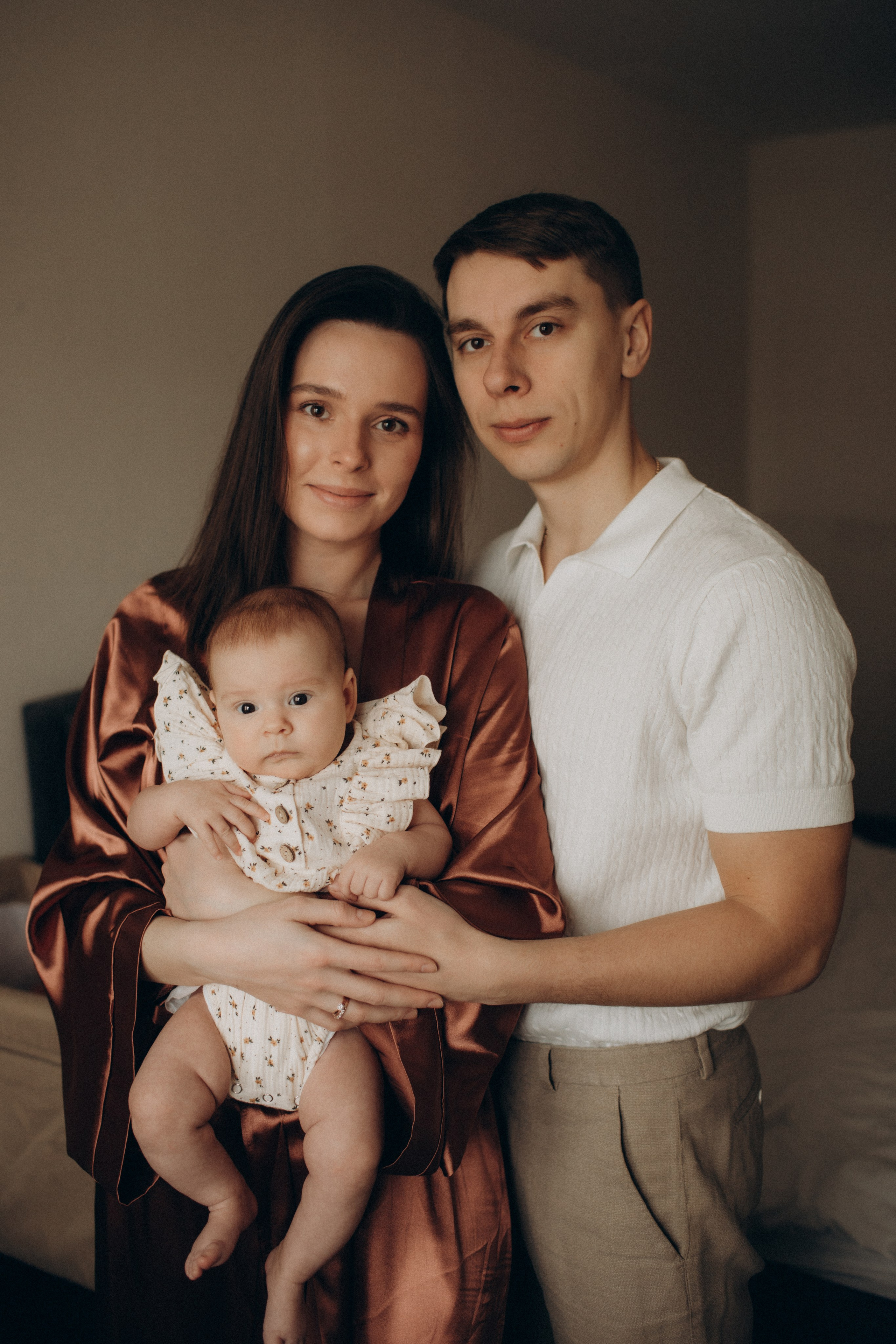 Даше 3 месяца. Семейный фотограф в Челябинске Ксения Зубкова