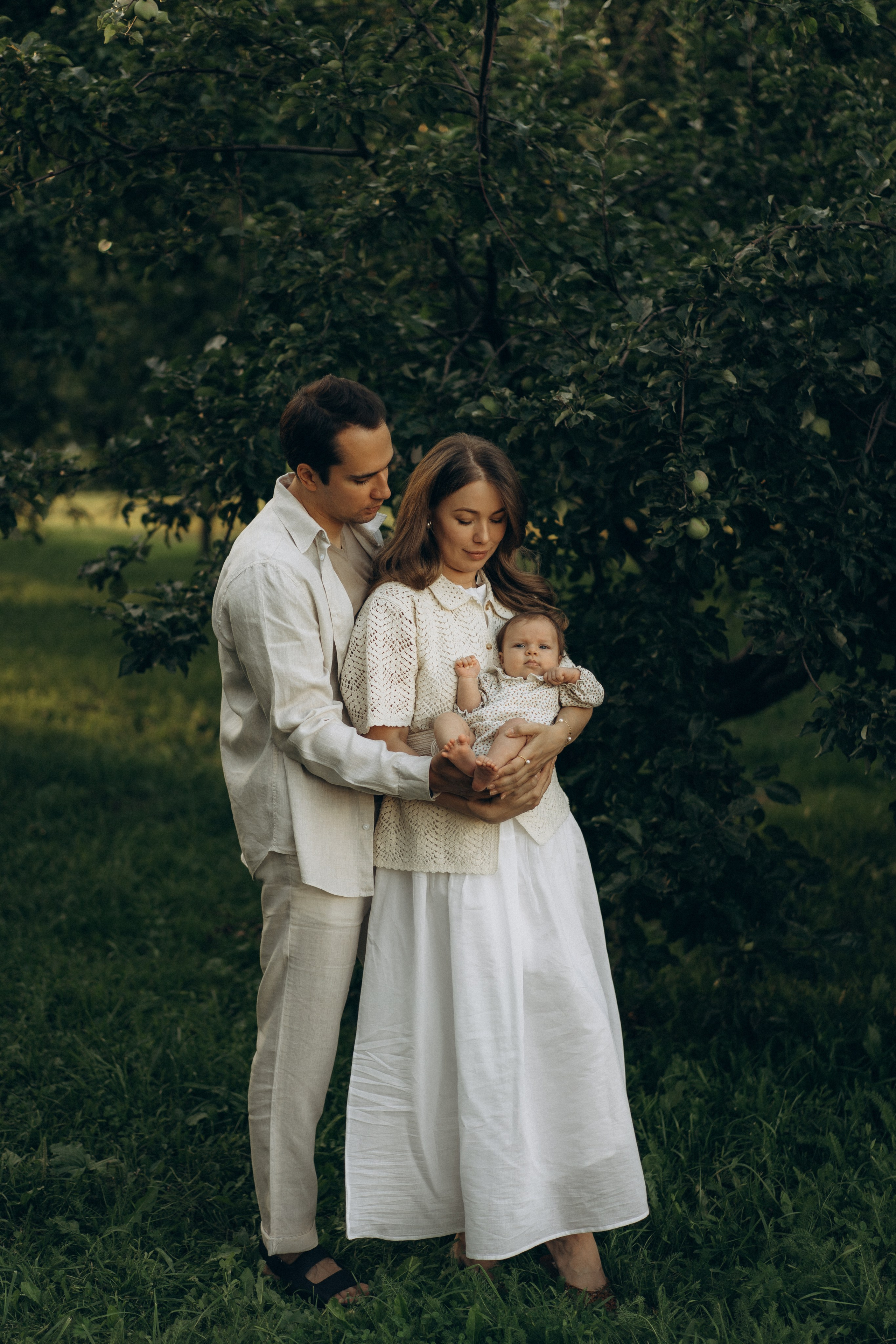 Кристина, Сергей и Полина. Семейный lifestyle фотограф в Москве Рената Рафикова