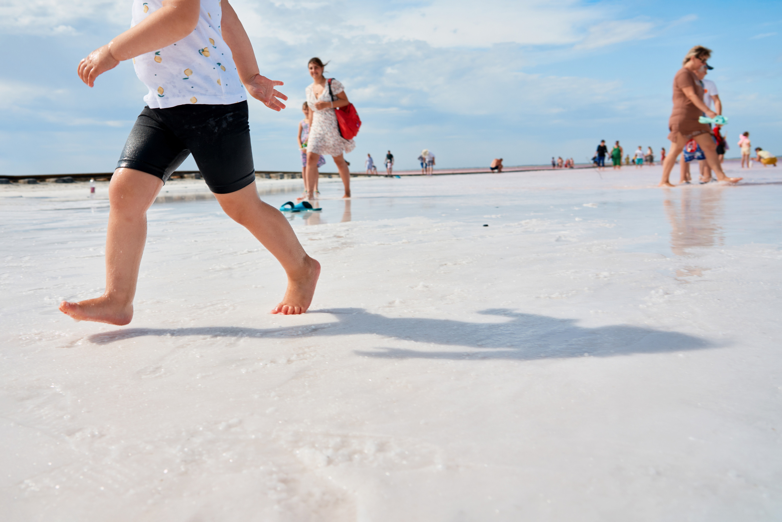 Розовое озеро. Фотограф