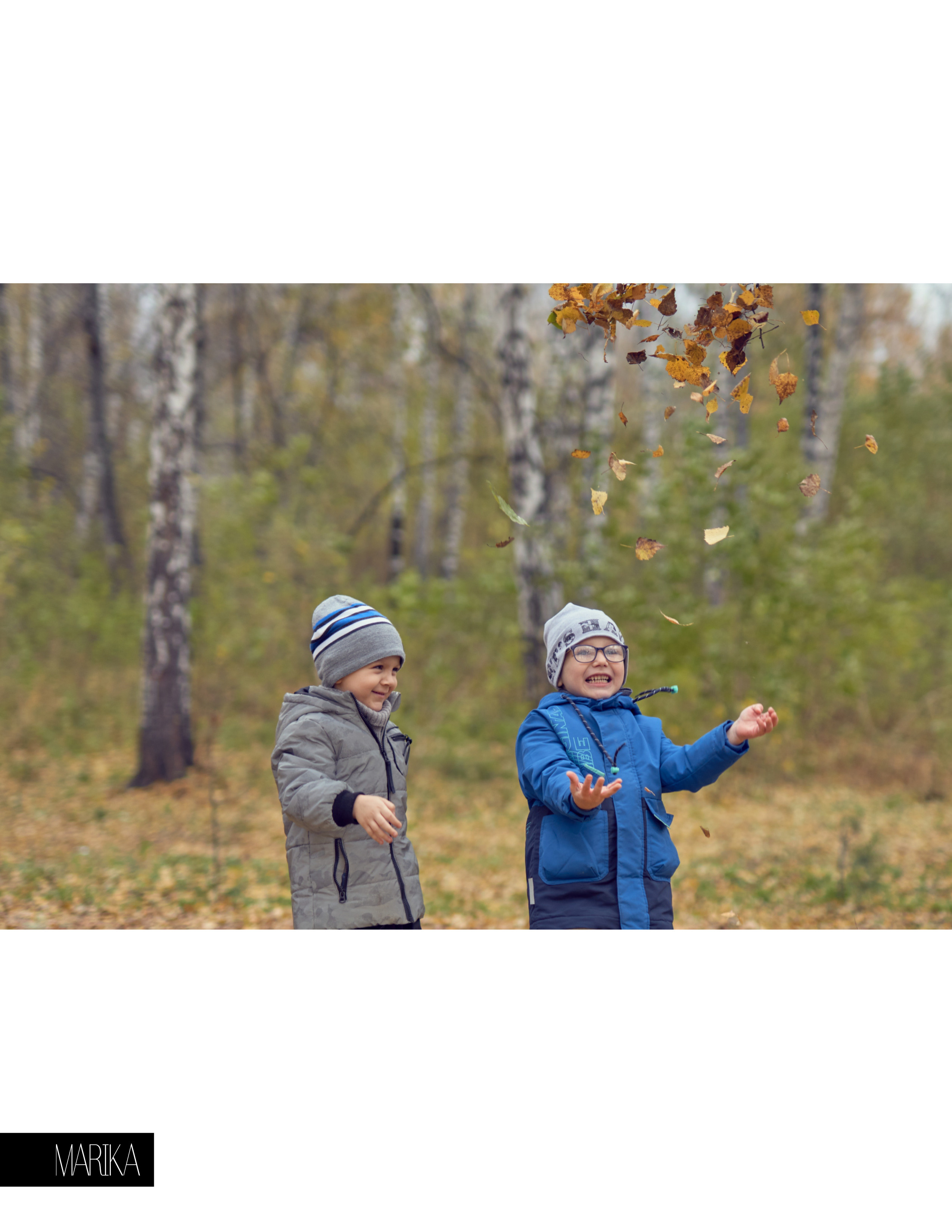 Дети и осень. Фотограф
