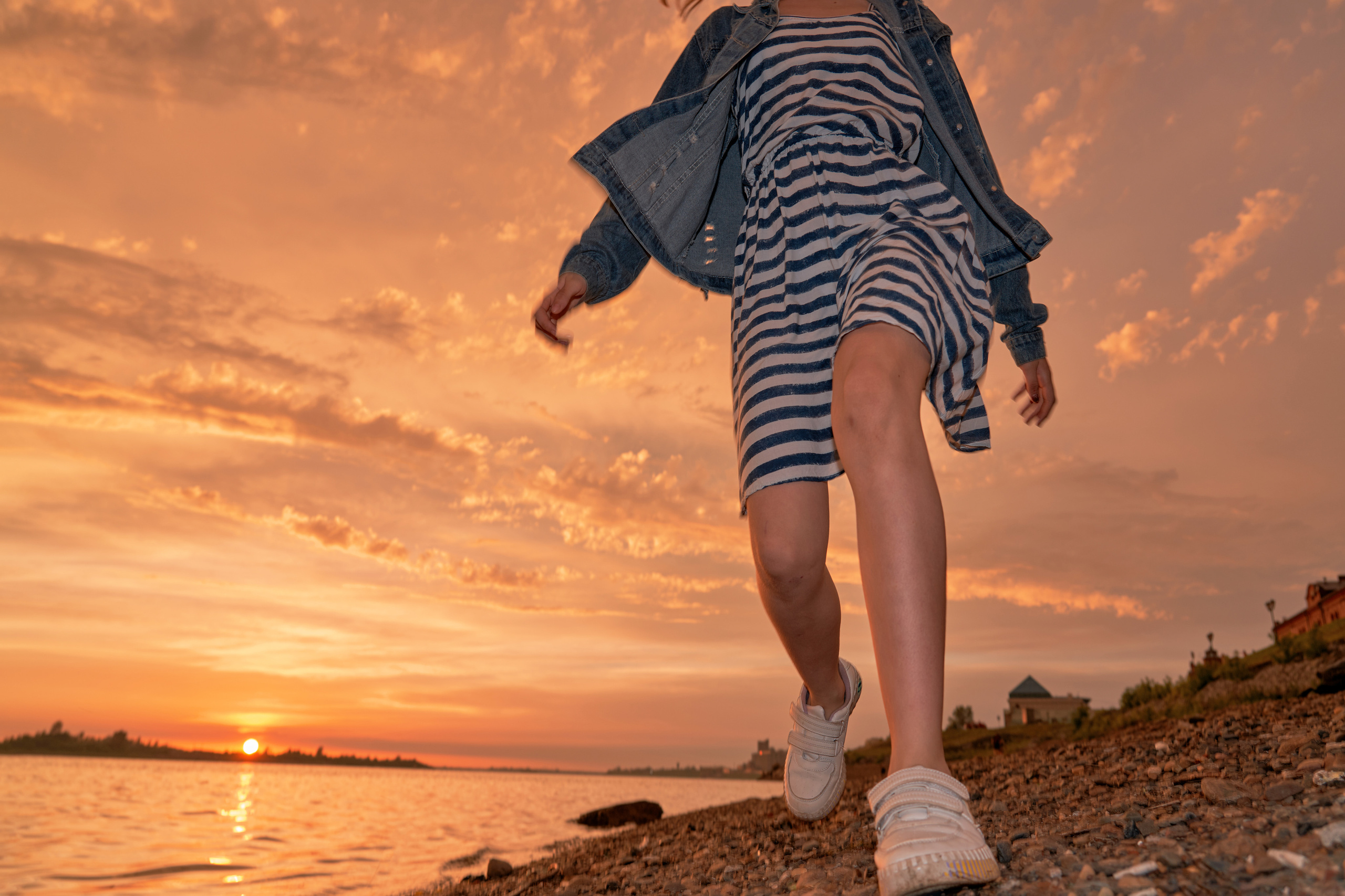 Набережная реки Томи. Фотограф