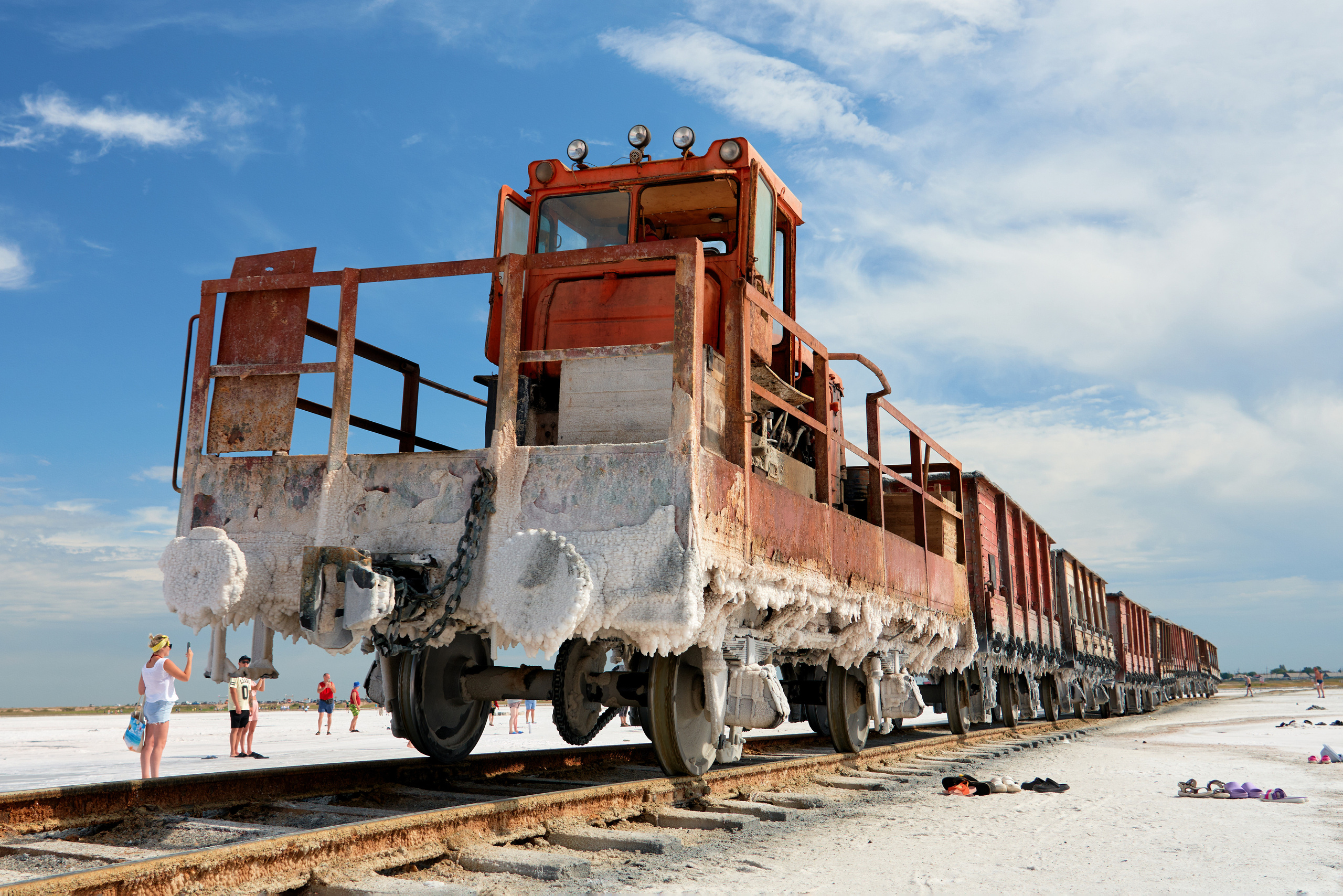 Розовое озеро. Фотограф
