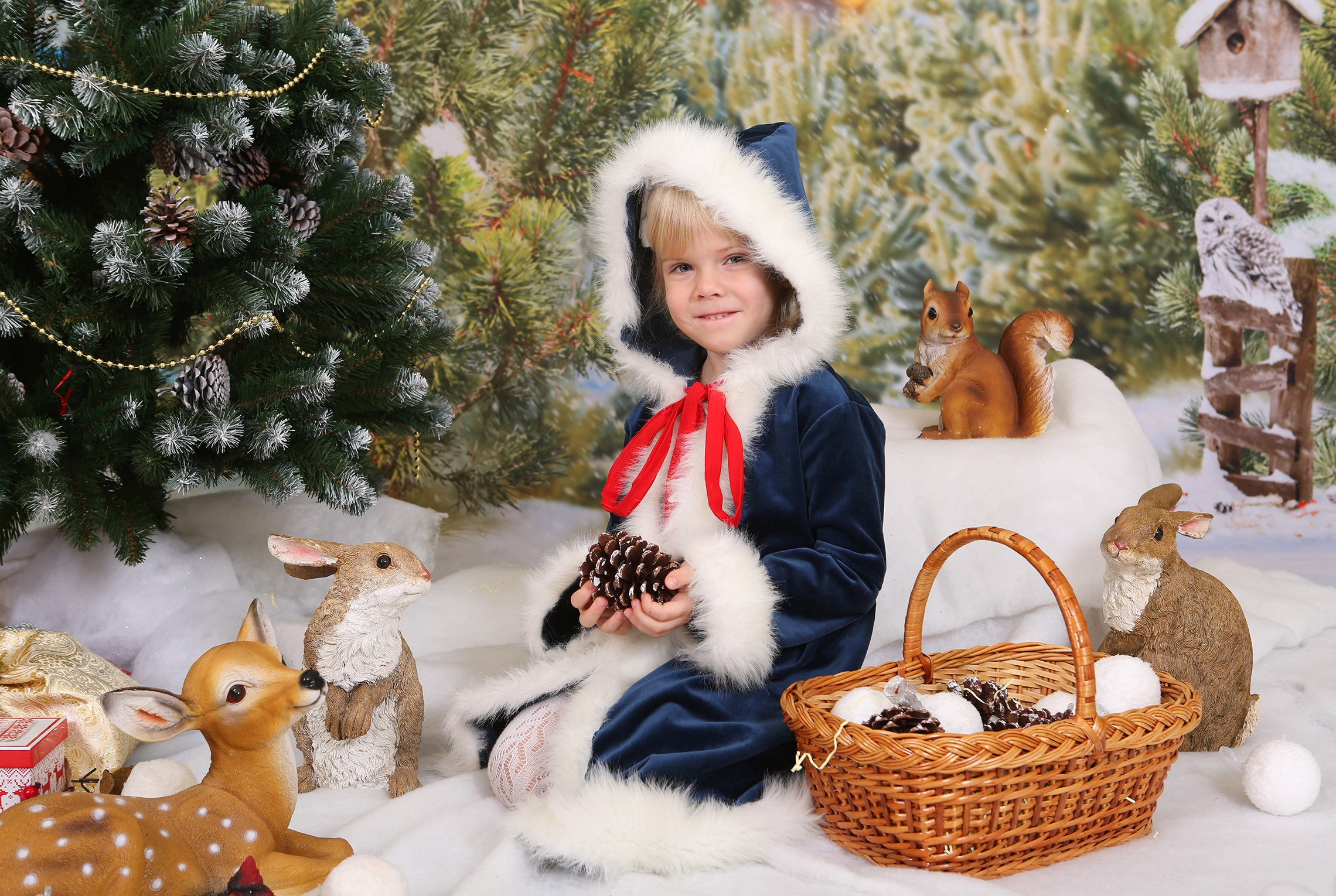 Зимняя сказка. Студия детской и семейной фотографии 12кадров