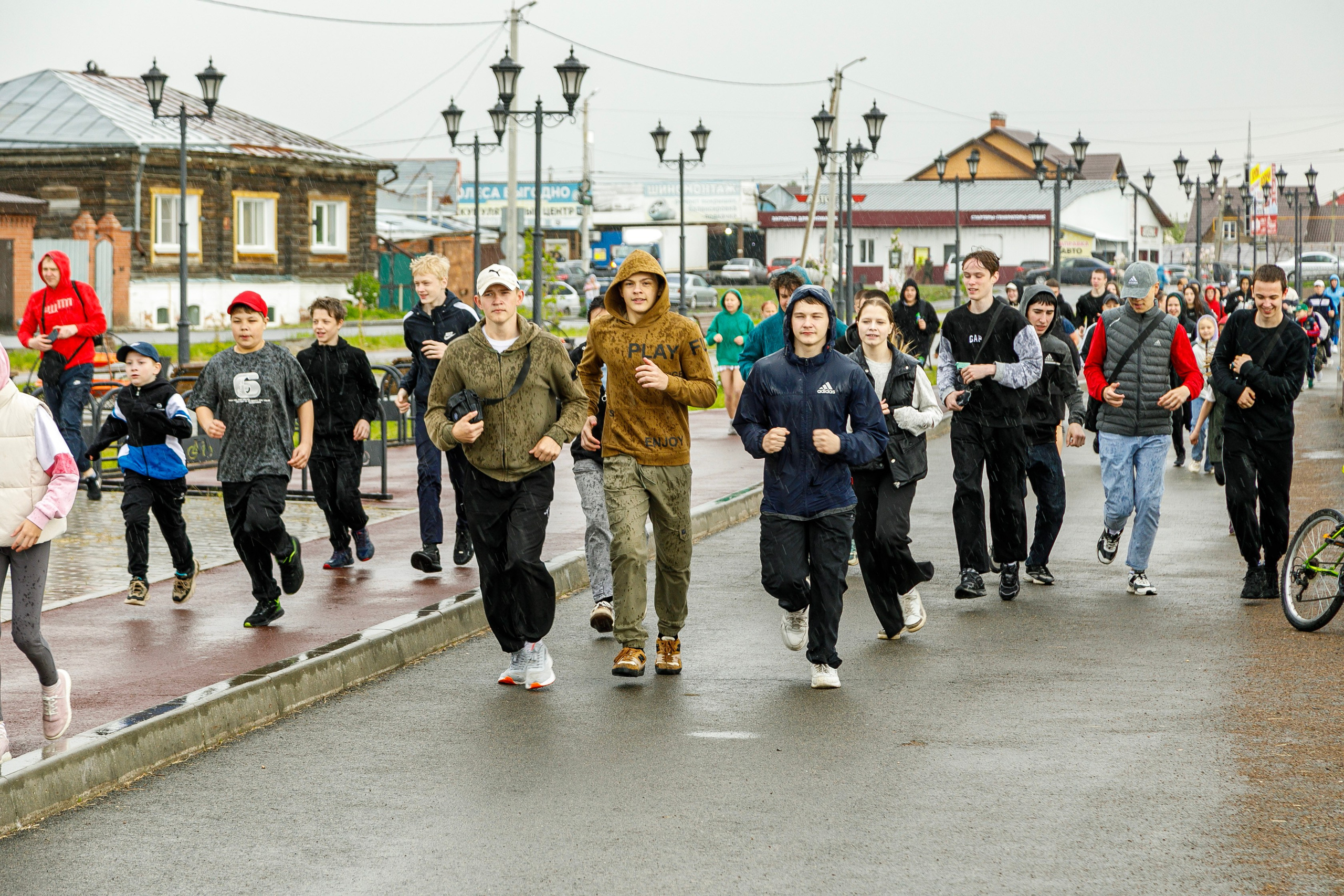 «СпортЛето» и «Зарядка с чемпионом» — семья Сармачевых 😋. Фотограф Андрей Гузеев