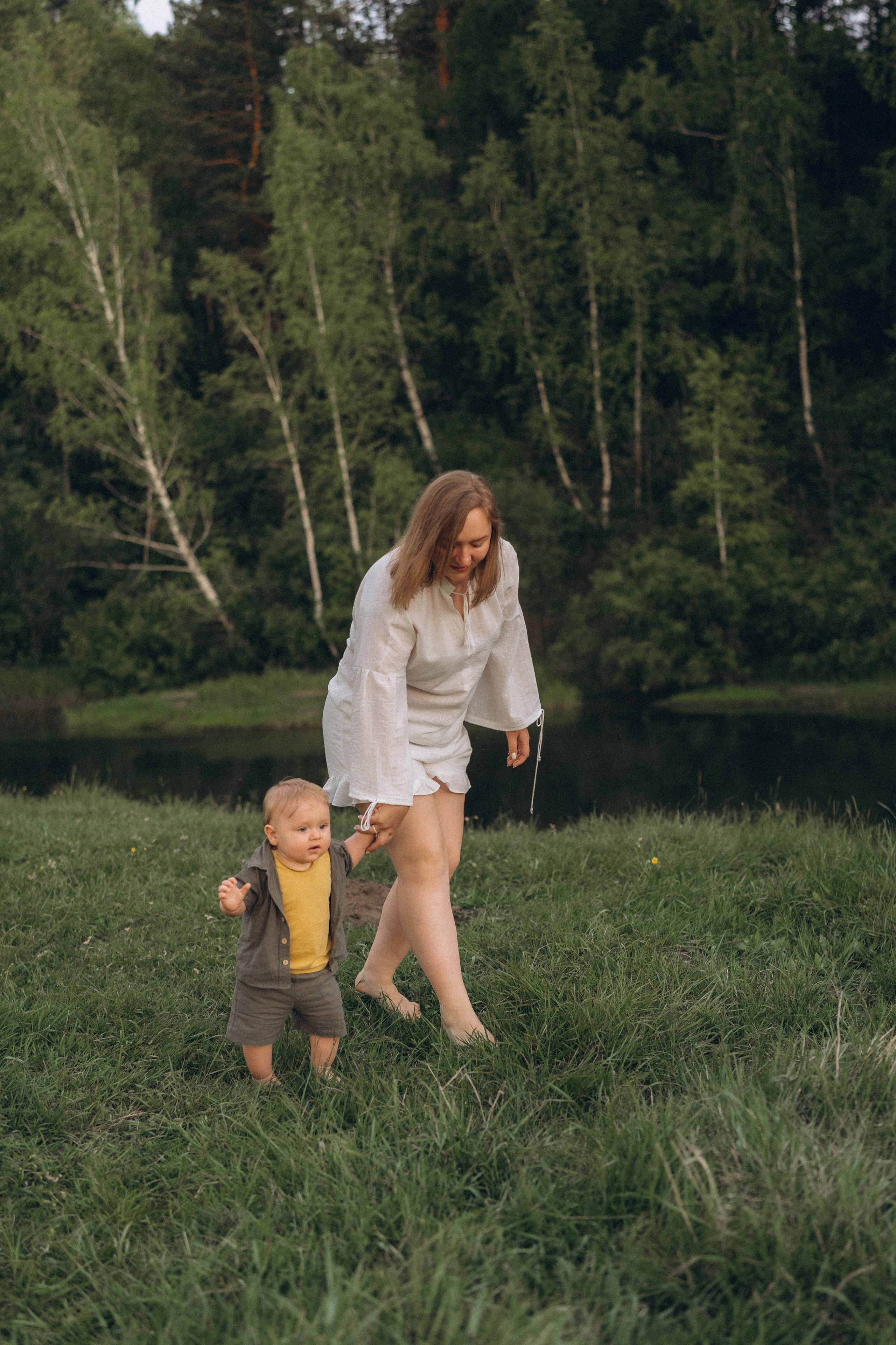 Первый год и первый дождь. Семейный фотограф в Ангарске/ Иркутске