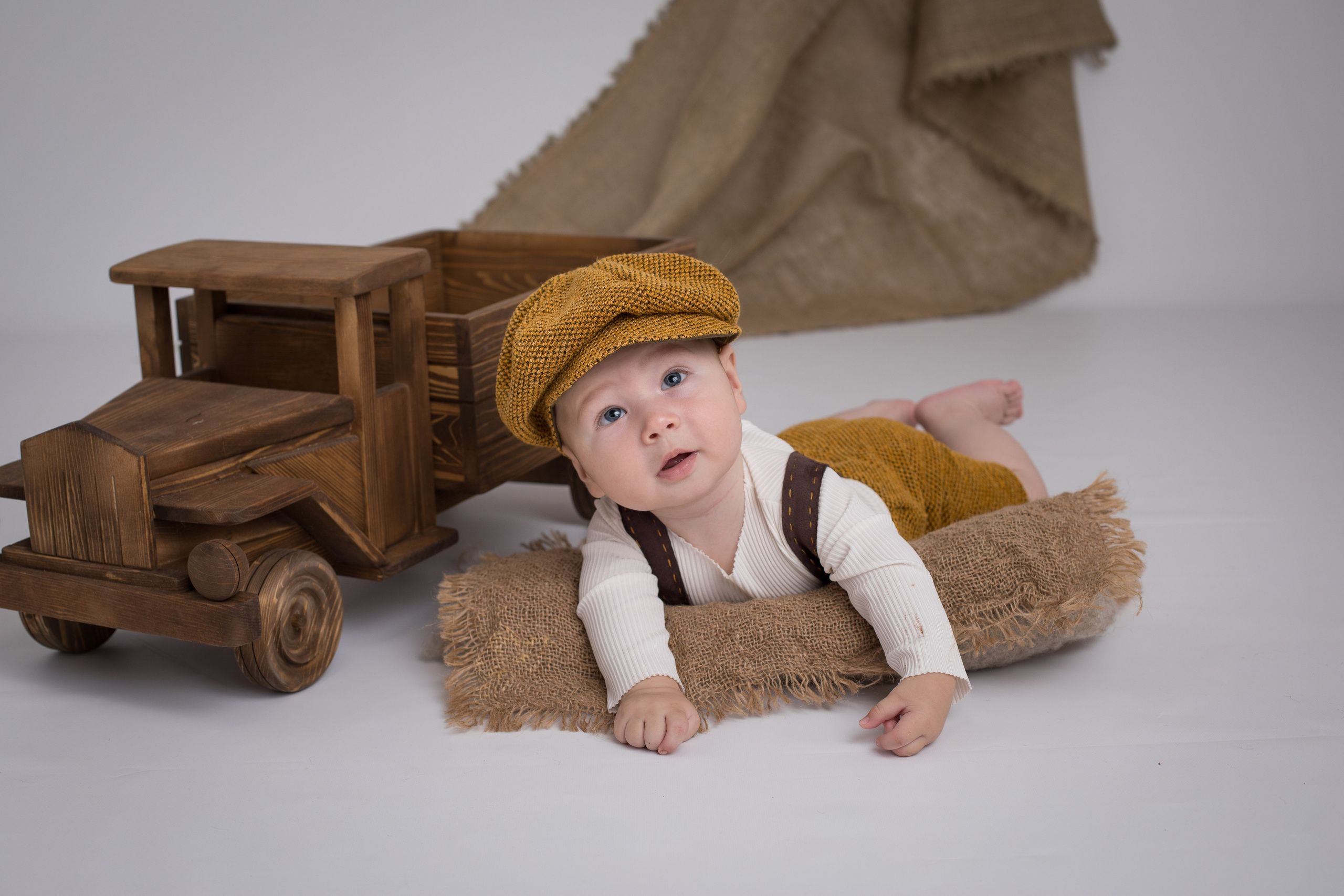 Тимур 5 месяцев. Таня Пономарева — детский фотограф в Воронеже