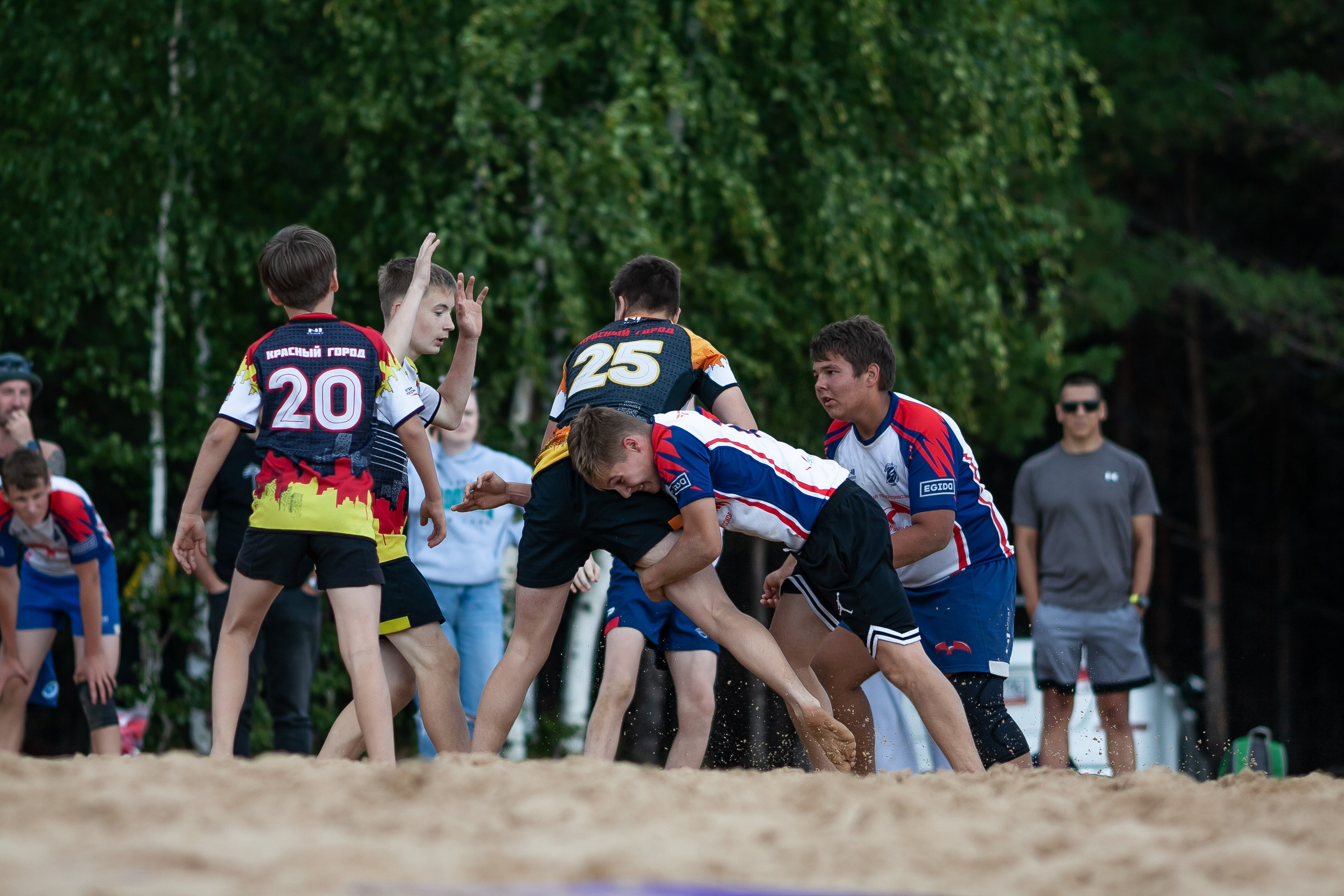 «Кубок «Молота» по пляжному Регби. Фотография