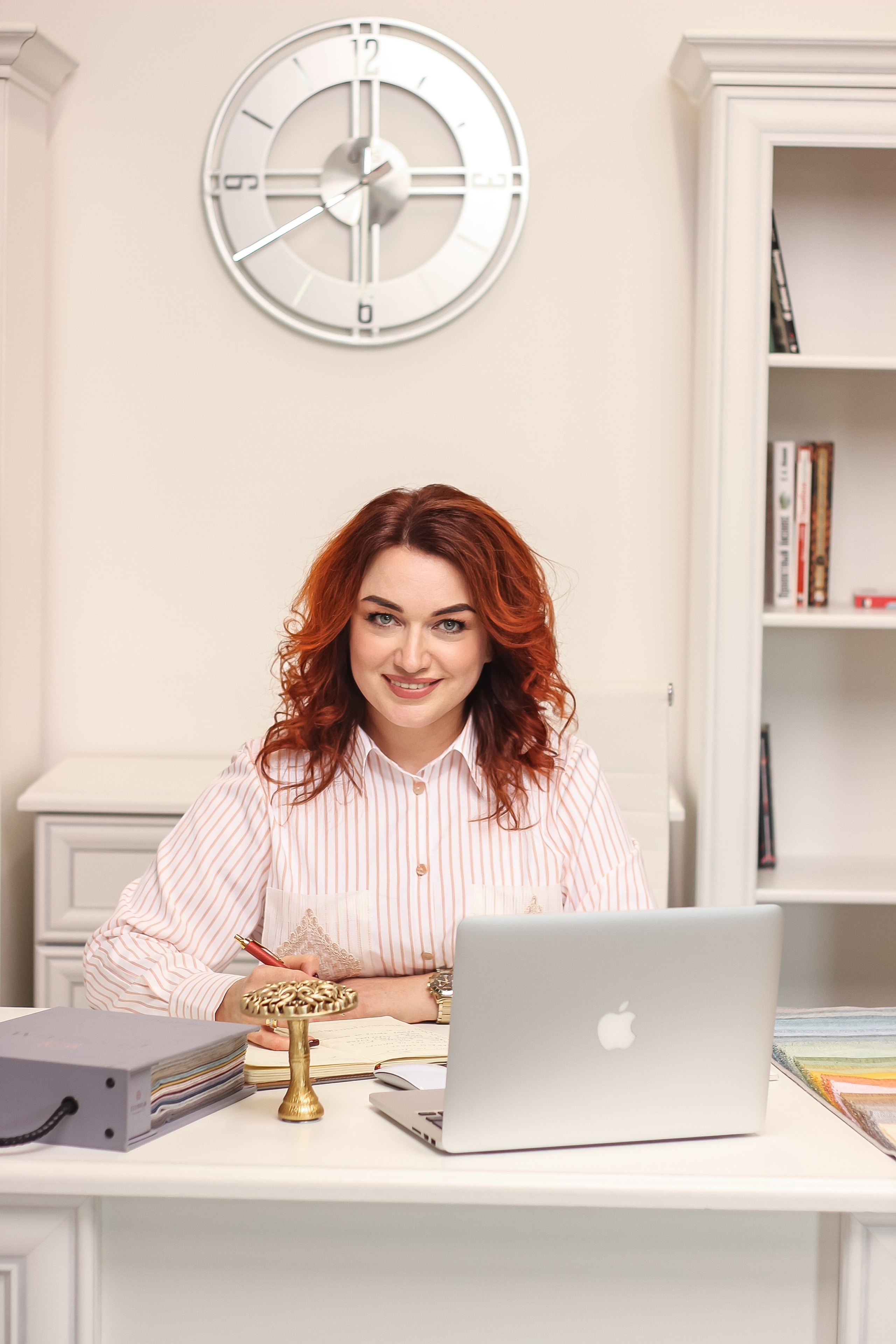 Деловая съемка для дизайнеров штор. Главная