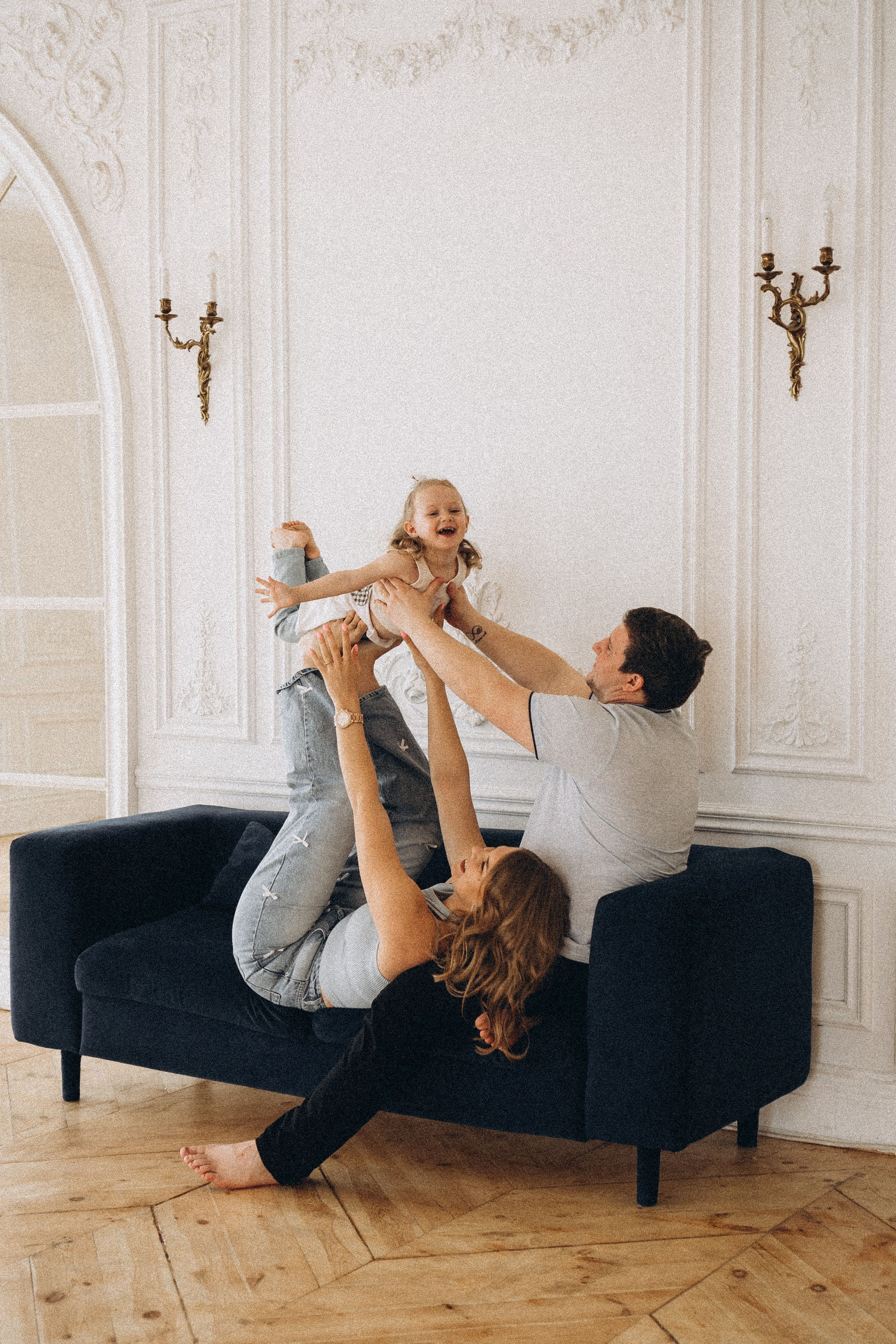 Семейная история в студии. Профессиональный фотограф, Санкт-Петербург — Виктория Богомолова