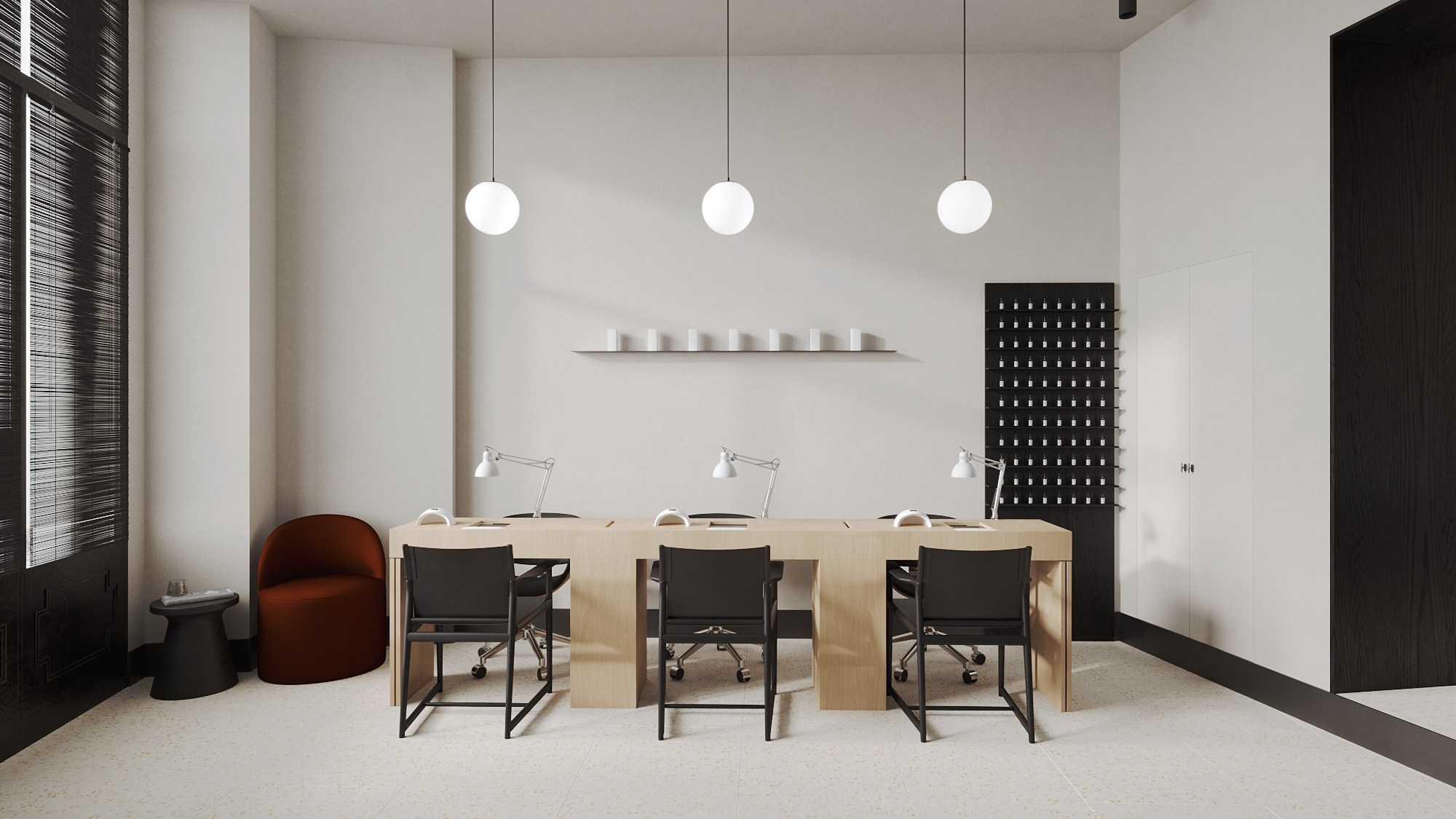 Ministry of Nails. 3D Визуализация интерьеров и архитектуры — Никита Афиногенов