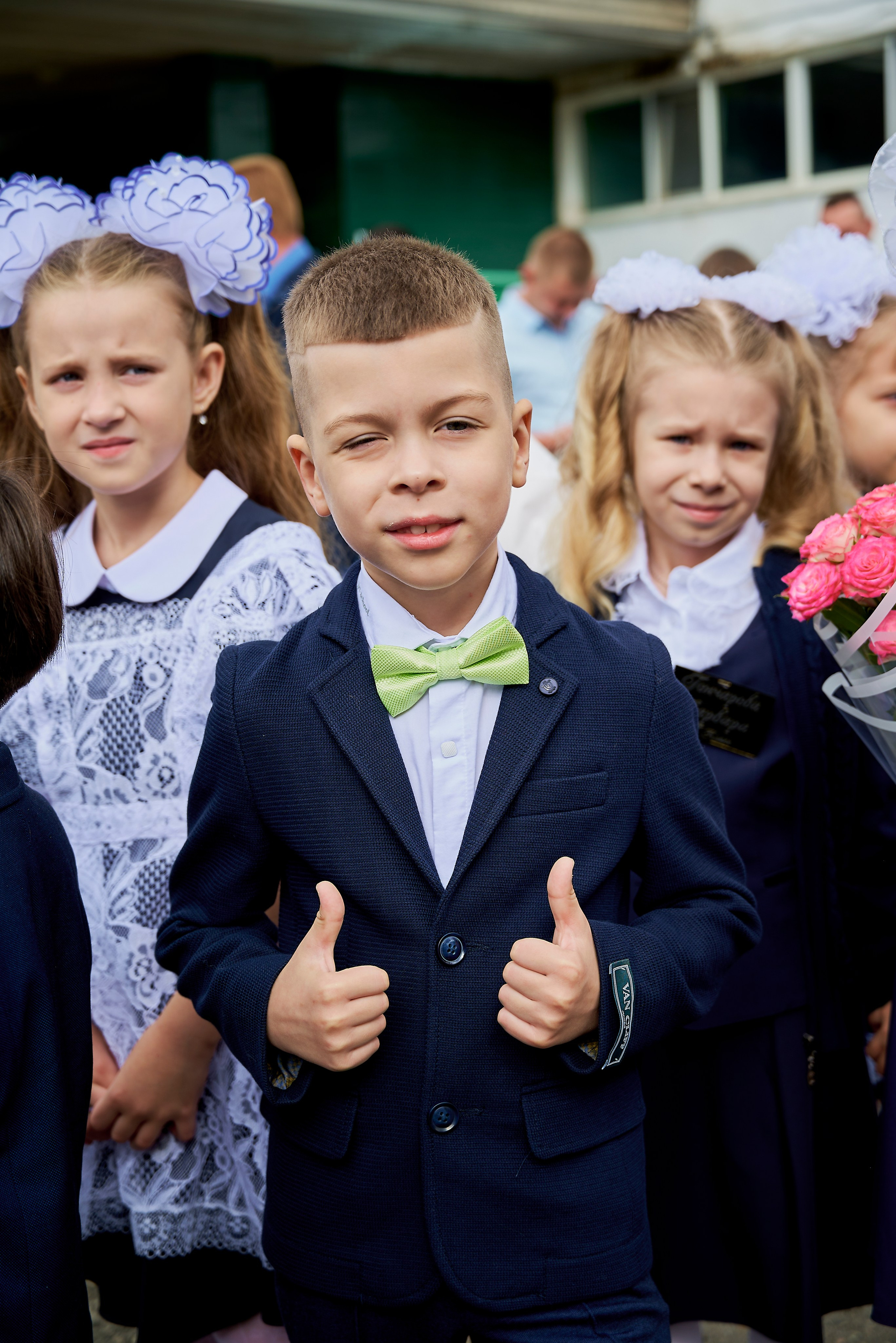 Первый раз в 1-й класс. Фотостудия «Юла»