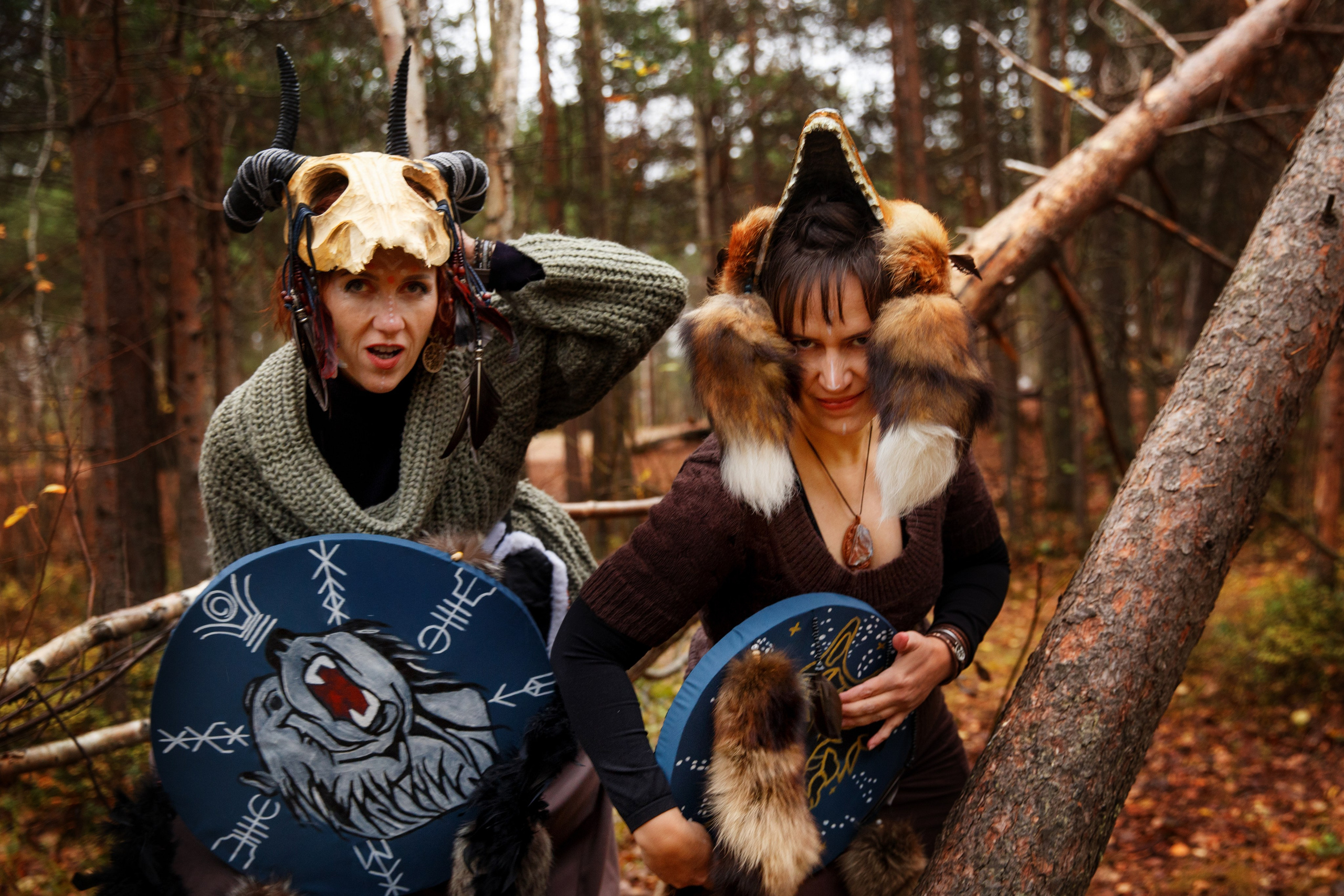 Наталья и Екатерина. Ягры. Женский и контент фотограф Люба Пунанцева. Северодвинск. Архангельск