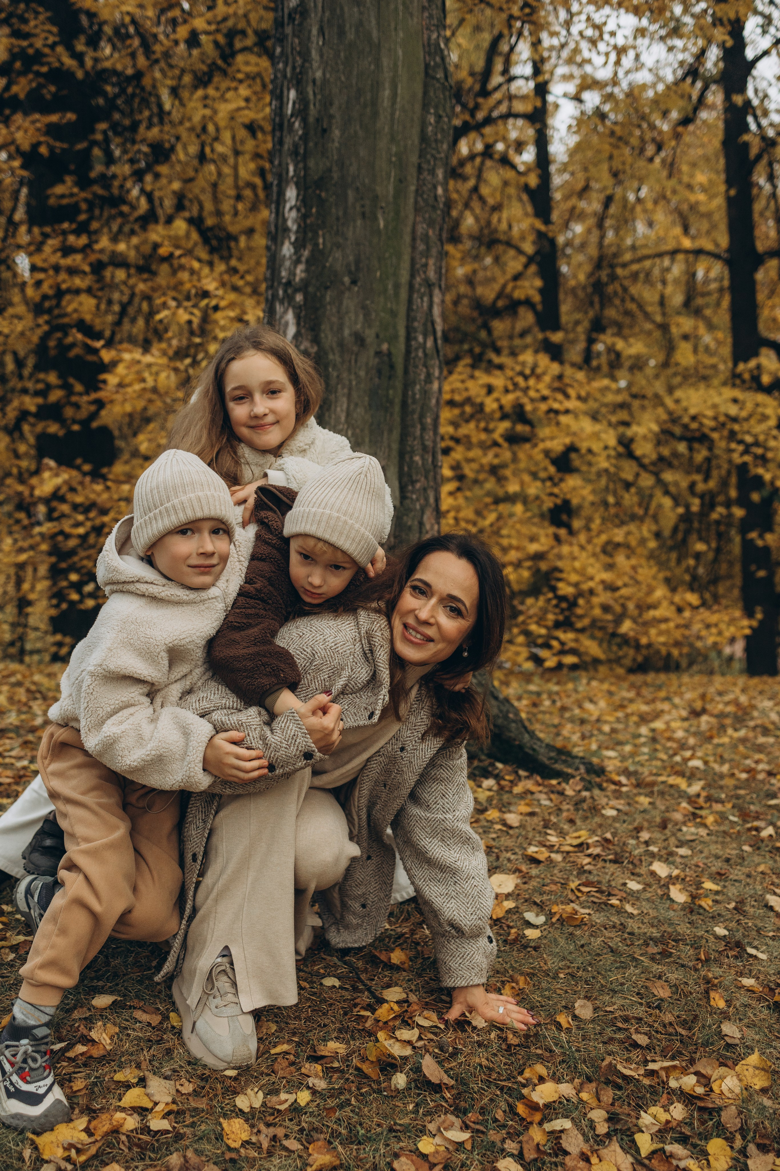 Оксана, Гриша, Ева, Марк и Саша. Семейный фотограф в Москве Виктория Ястребинская