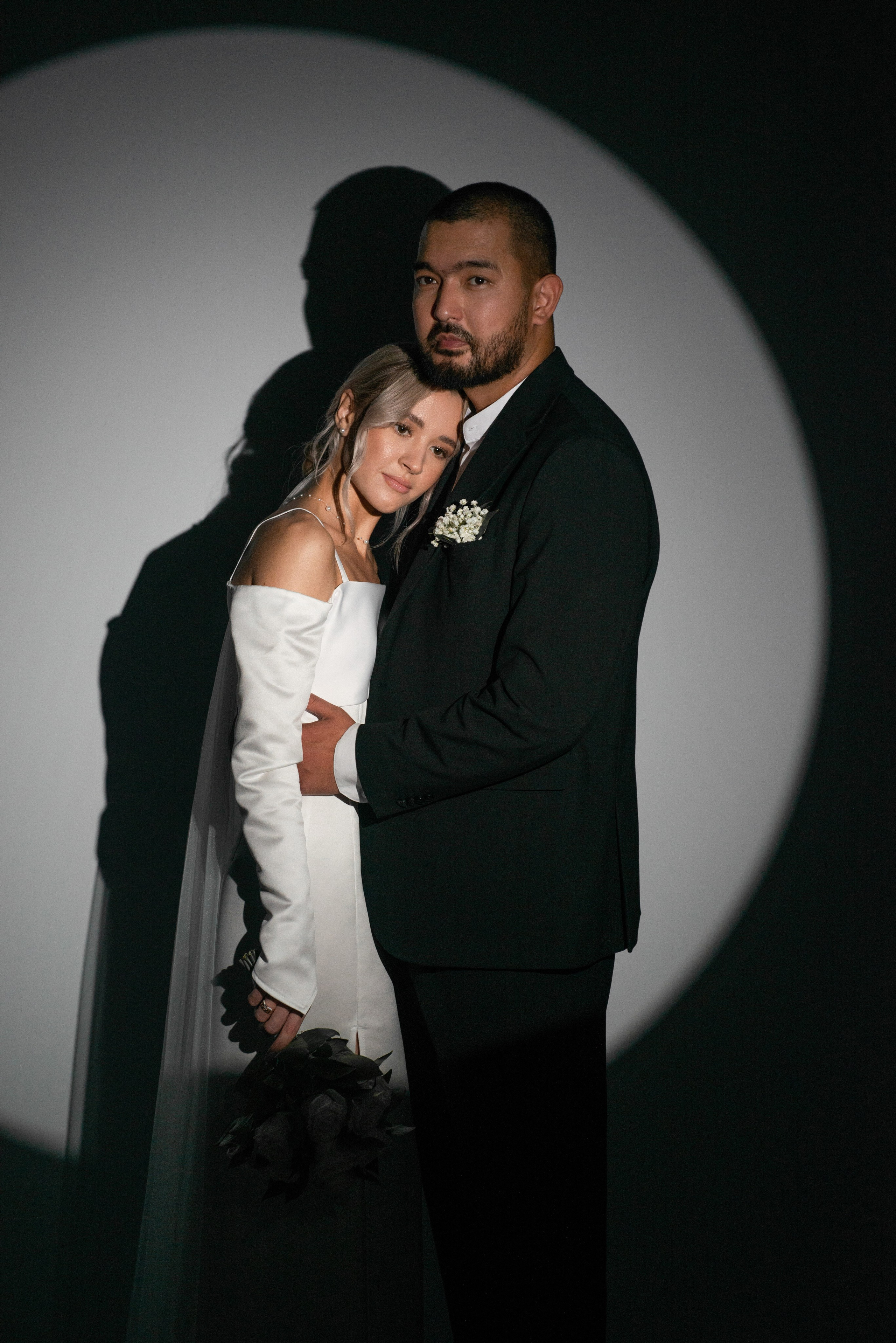 Студийная съемка свадебной пары. Татьяна Гойда портретный и семейный фотограф Ленск. Выпускные альбомы