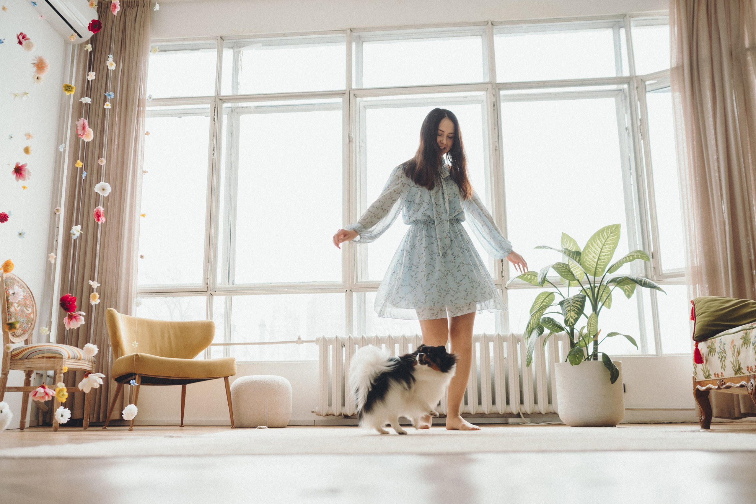 Алена и Люси. Семейный фотограф анималист Ананьева Мария — Москва