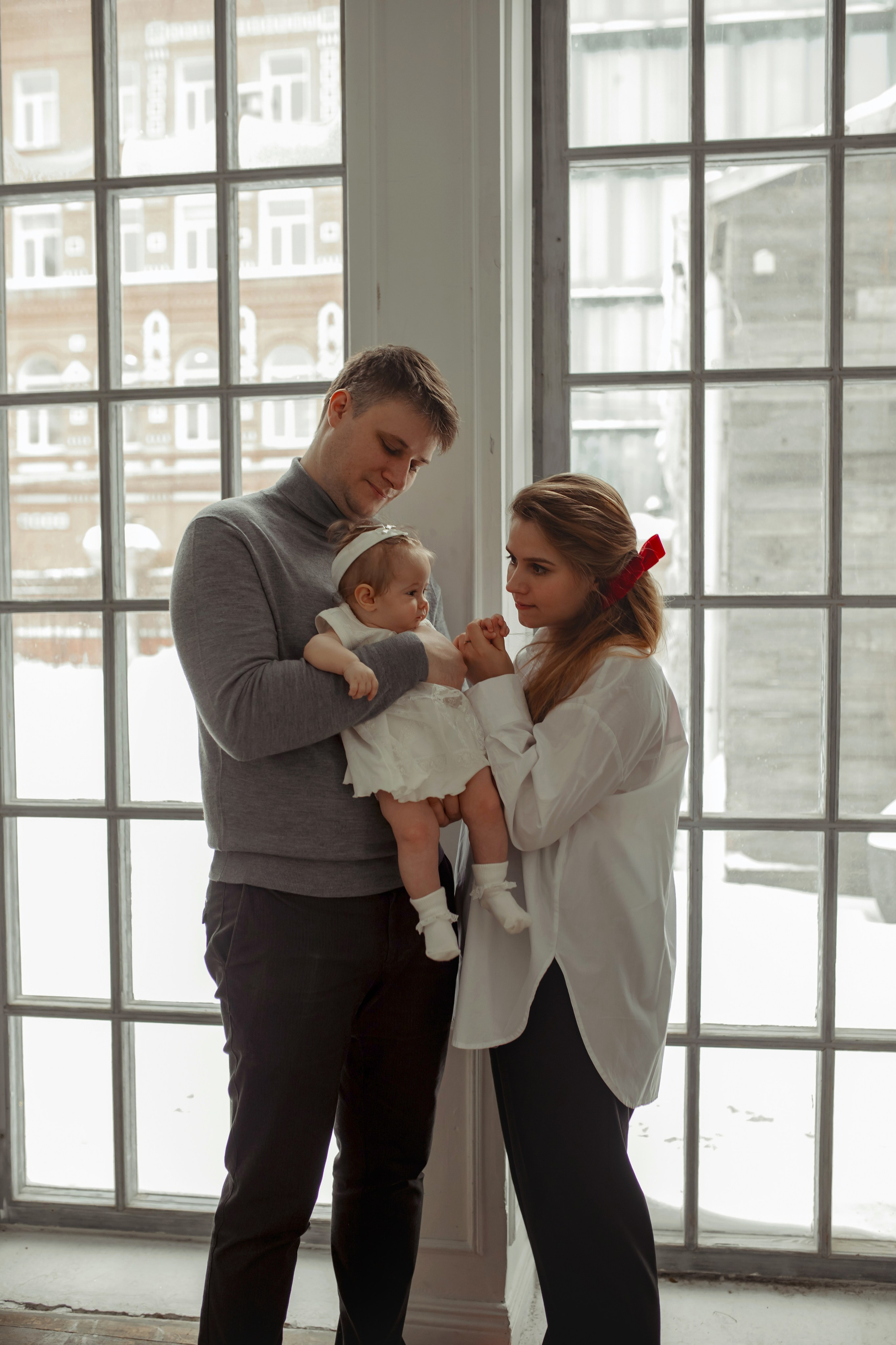 Семейная съемка в студии. Семейный и детский фотограф в Москве Дорогова Екатерина