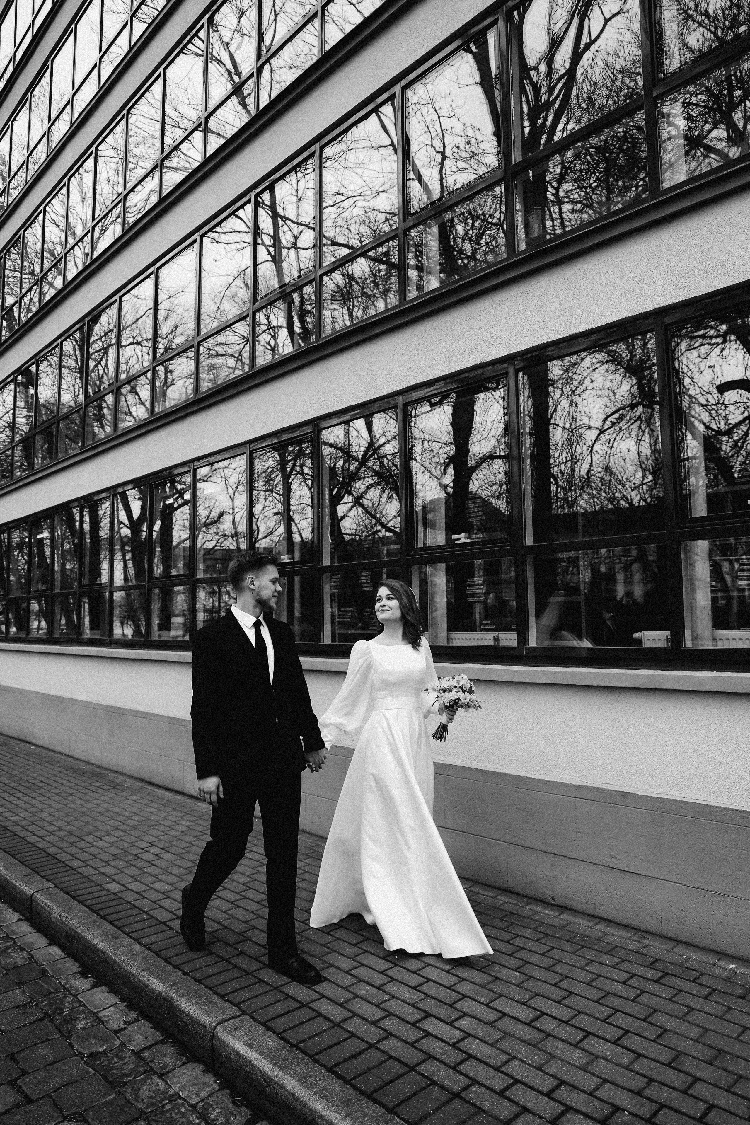 Свадьба София & Василий | прогулка по городу. Фотограф в Калининграде Сокирко Светлана