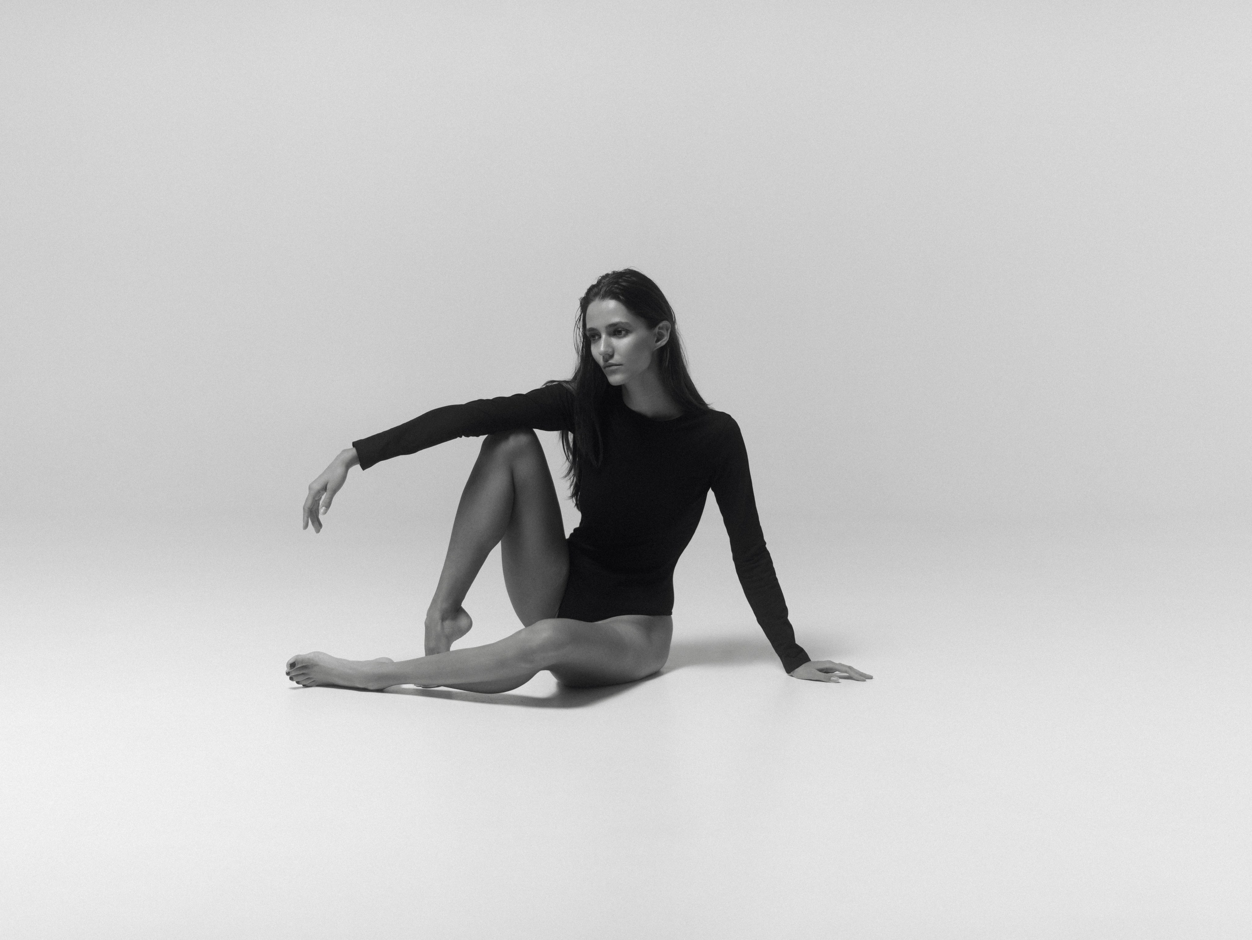 Студийная фотосъемка с Алиной на циклораме в Казани