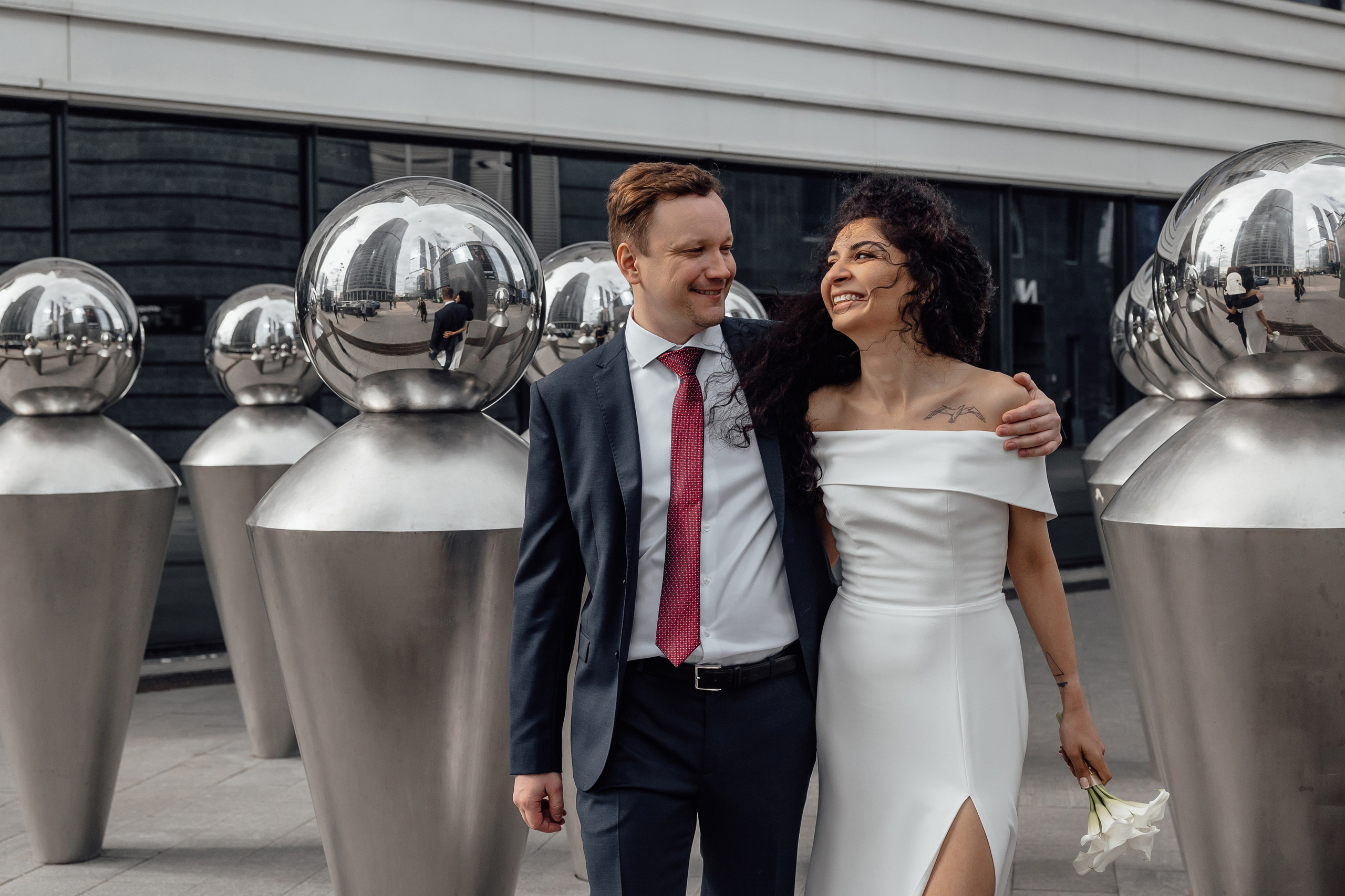 свадебная прогулка москва сити